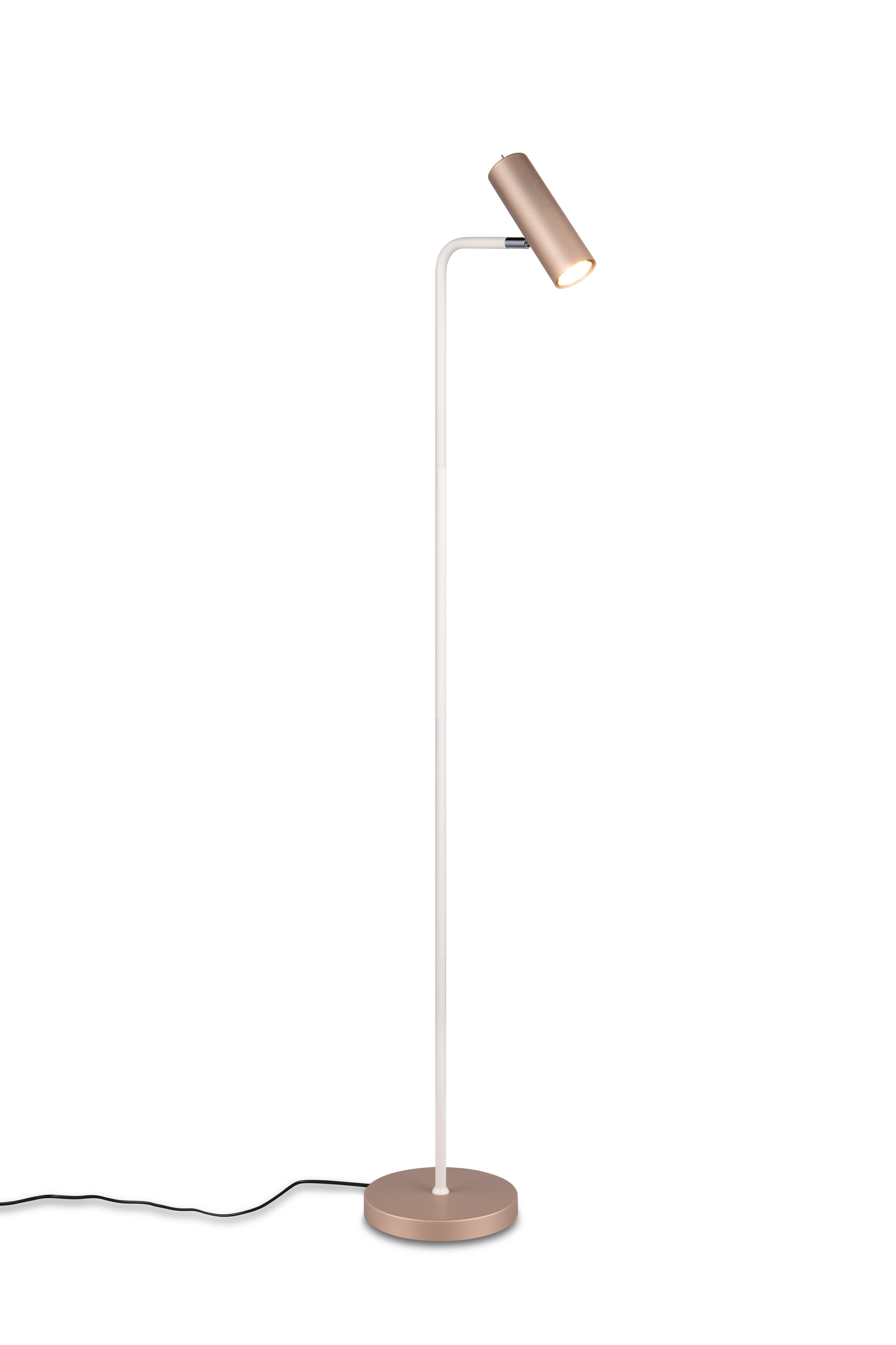 Lampa podłogowa stojąca Marley kawowa 1xGU10x5W wym: 151 x 39 x 39 cm metal Trio