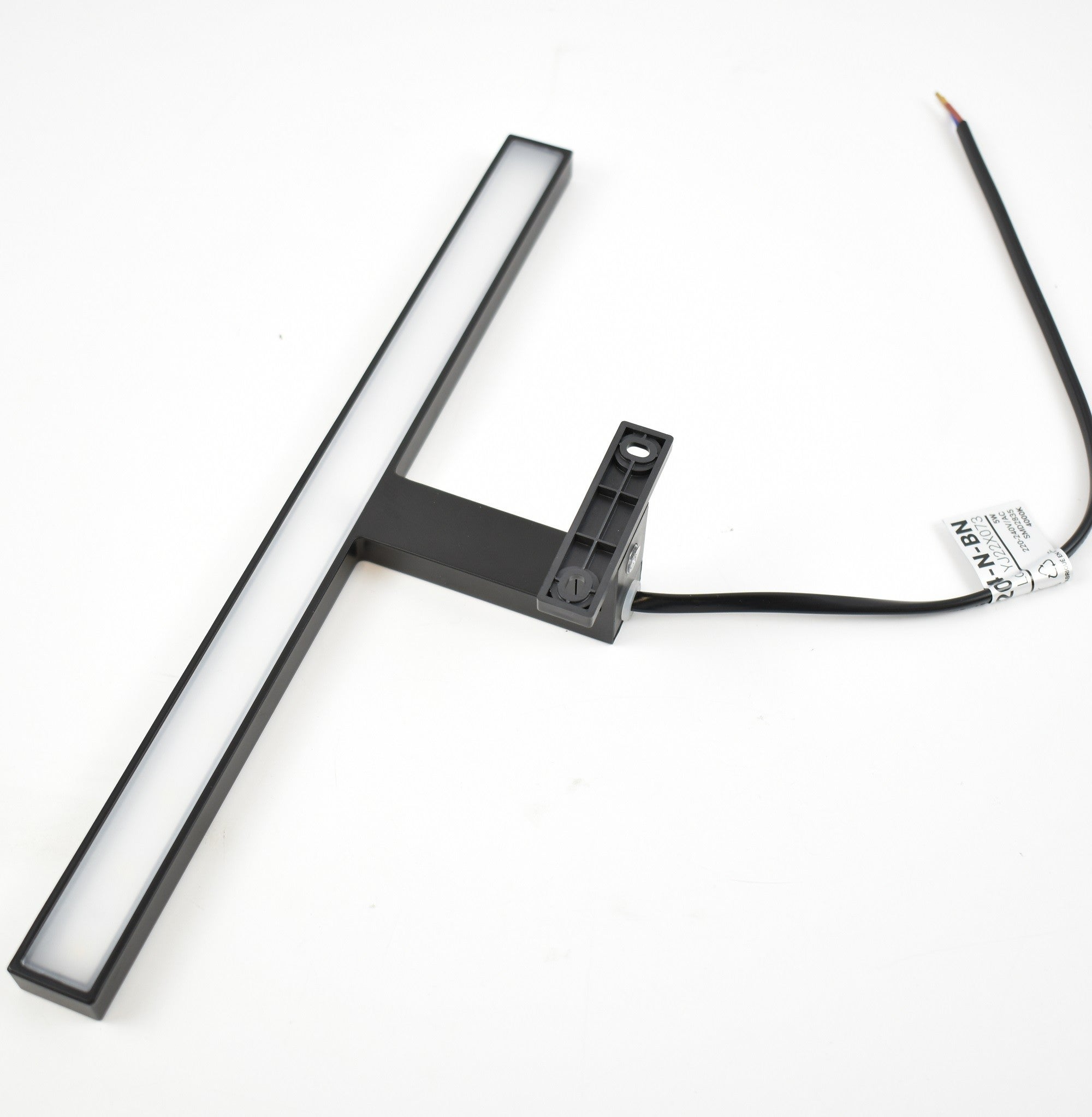 Aplique espejo baño LED - 30cm - 5W | Fijación en espejo y mueble - Blanco Neutro - 3
