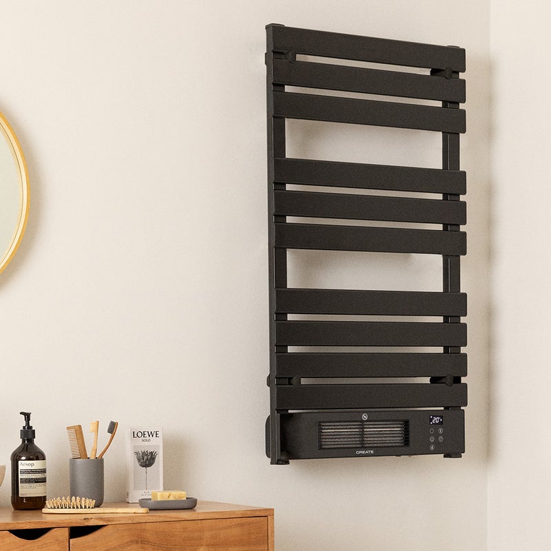 WARM TOWEL PRO - Elektryczny grzejnik-wieszak ze sterowaniem Wi-Fi 1500W