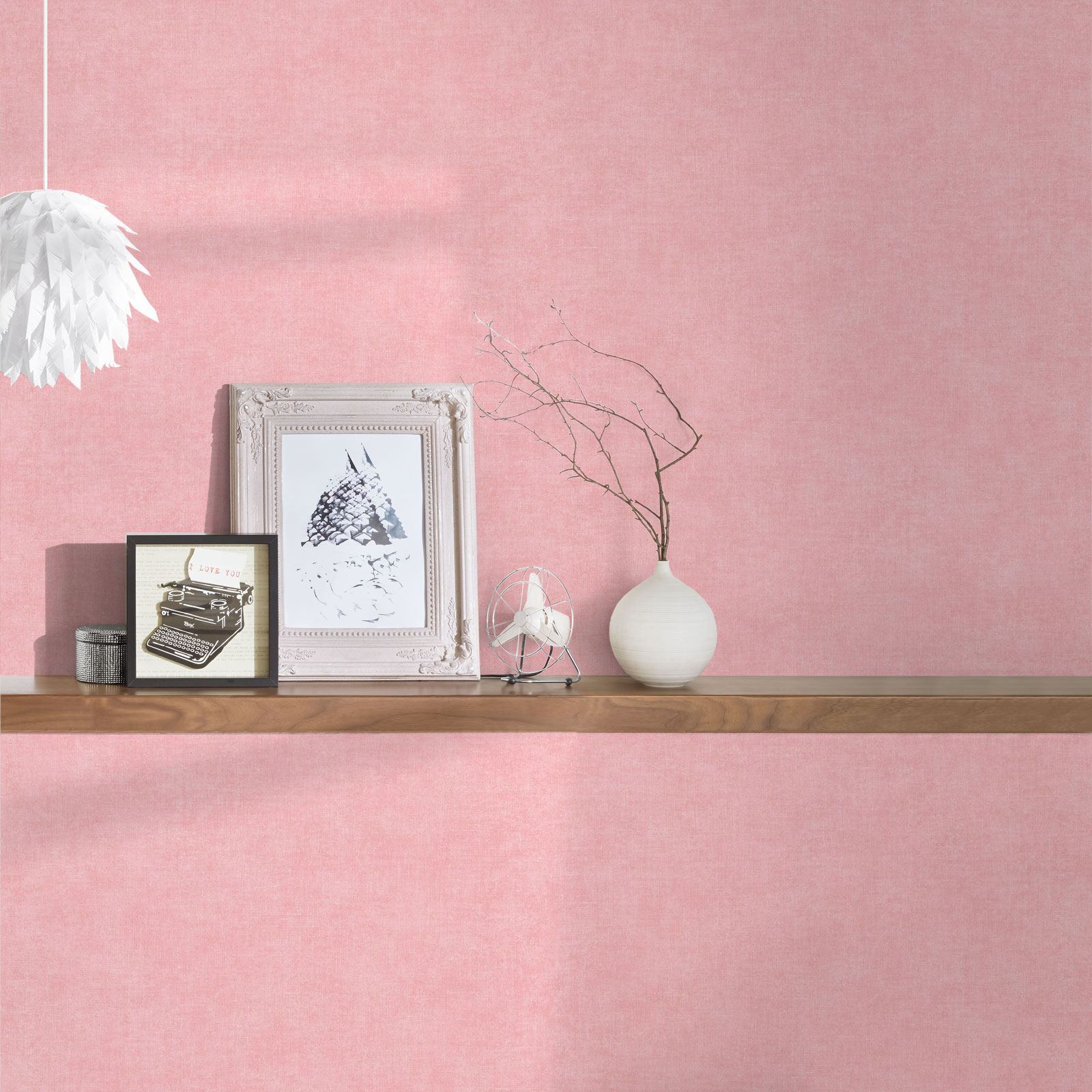 Papel pintado rosa papel pintado romántico elegante para habitación infantil de niña papel pintado boho chic vinílico liso