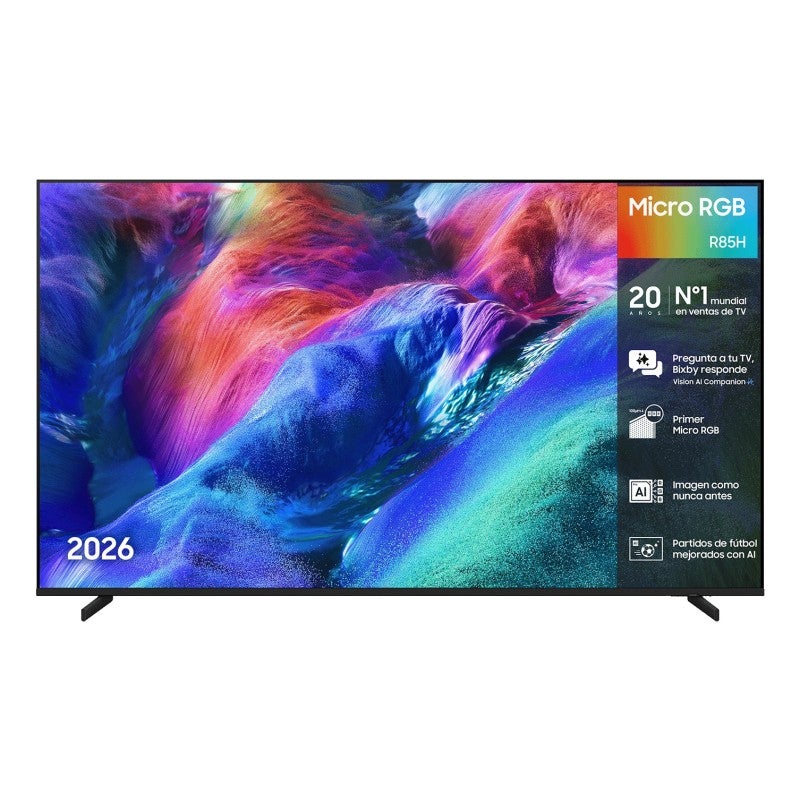 Samsung Tv 65" 4K Micro Rgb R85h Vision Ai Smart Tv (2026) - Titanium Black, Titanium Black Tmr65r85hauxxc - Imagen 7