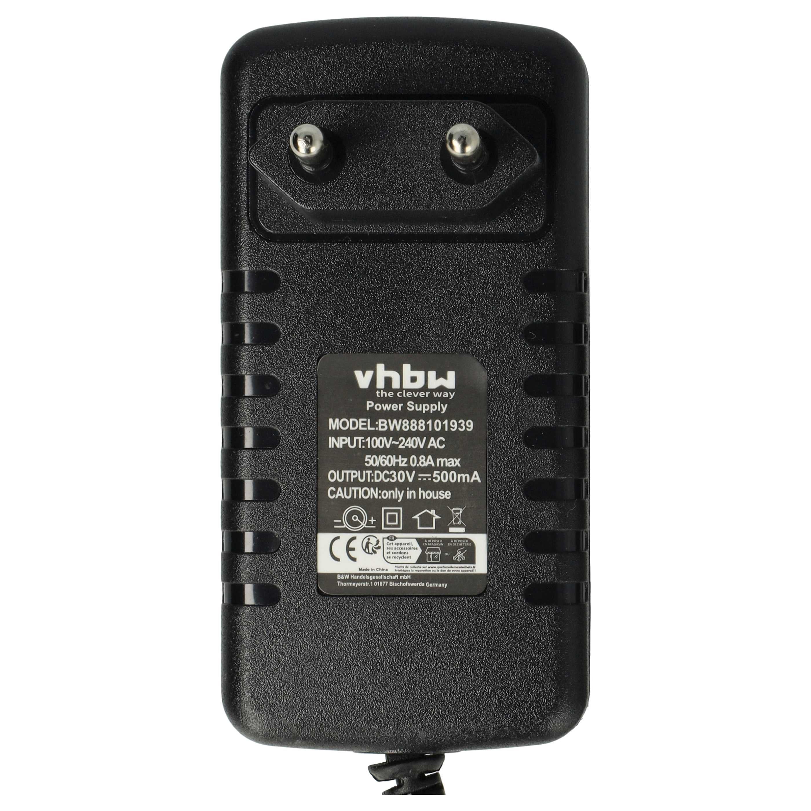 vhbw Chargeur compatible avec Bosch Athlet BCH6l2561/01 aspirateur balai sans fil ou à main - 5