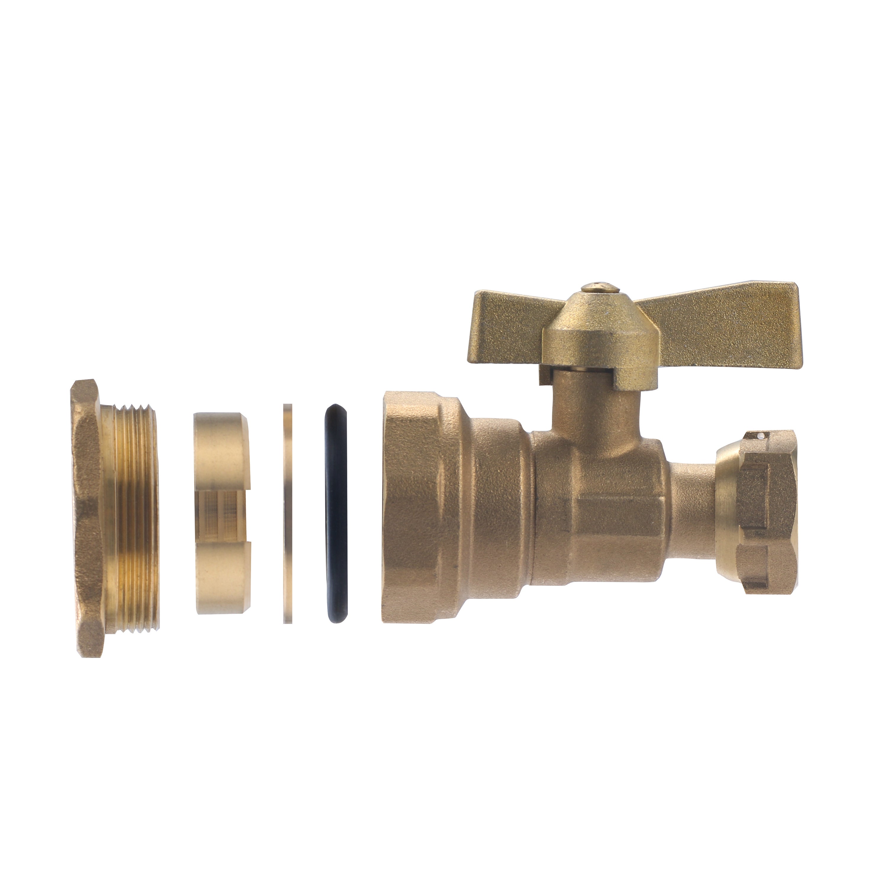 Vanne PE Laiton Ø32 - Femelle Ecrou Tournant 20x27 (3/4) NOYON & THIEBAULT - 5