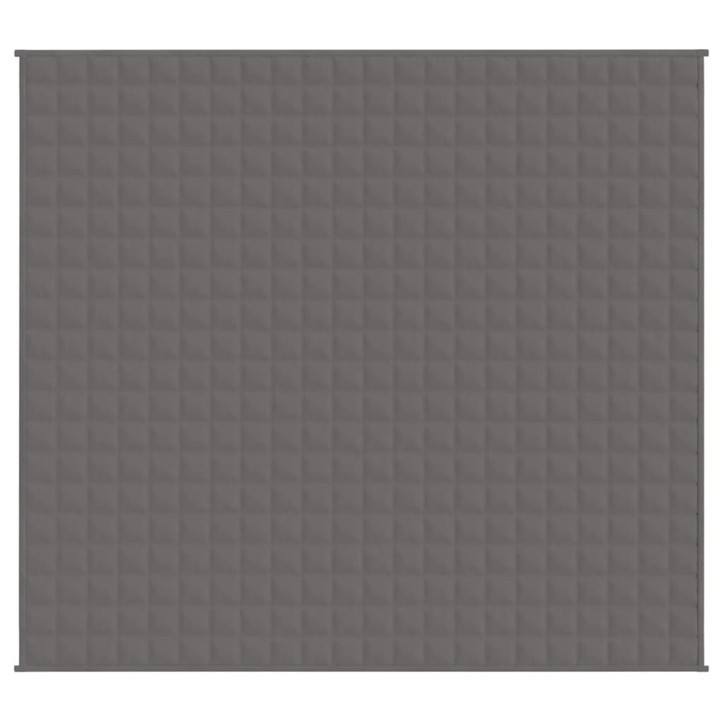 Couverture lestée Gris 200x225 cm 9 kg Tissu - 3