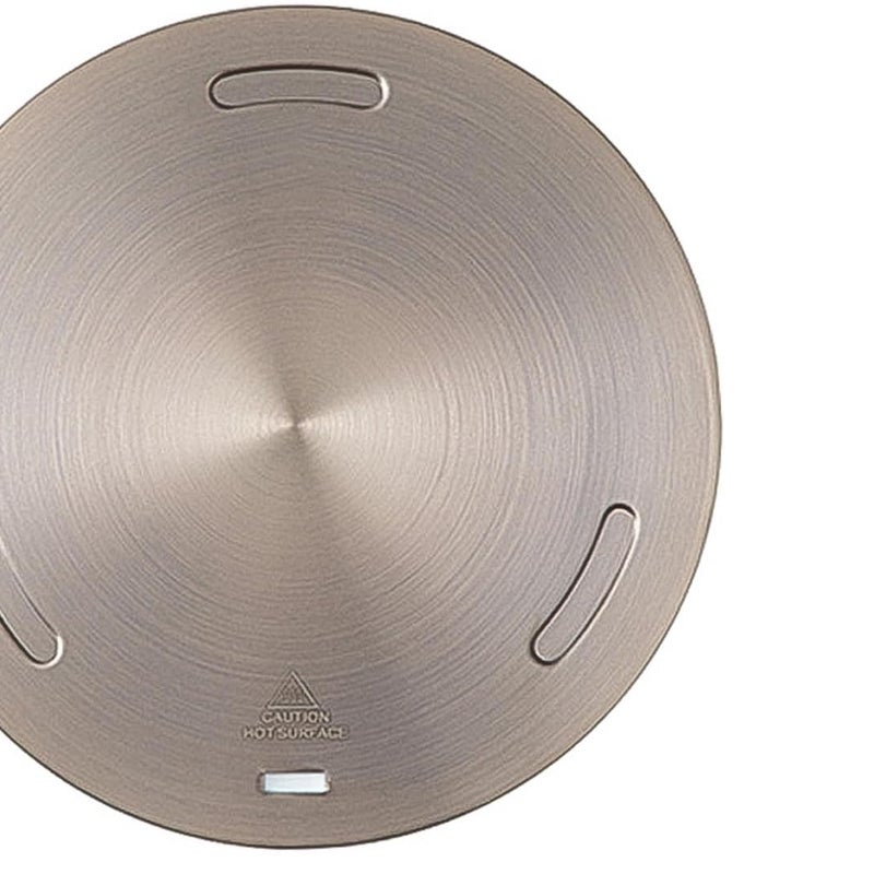 Adapter indukcyjny 16 cm ze stali nierdzewnej z odłączaną rączką, adapter płyty indukcyjnej do filiżanki kawy, rondla do mleka, różowe złoto