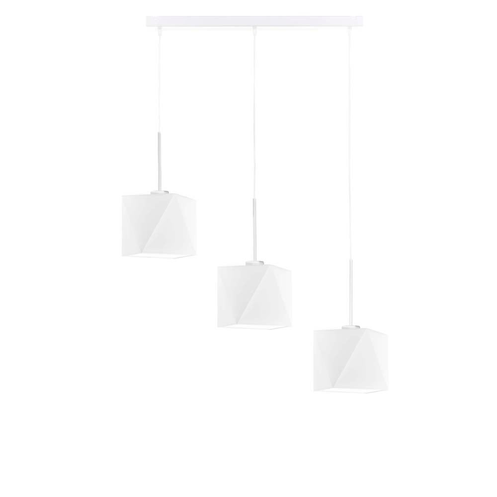 Lampa wisząca zwis żyrandol sufitowa z abażurami diament BELARUS Z3