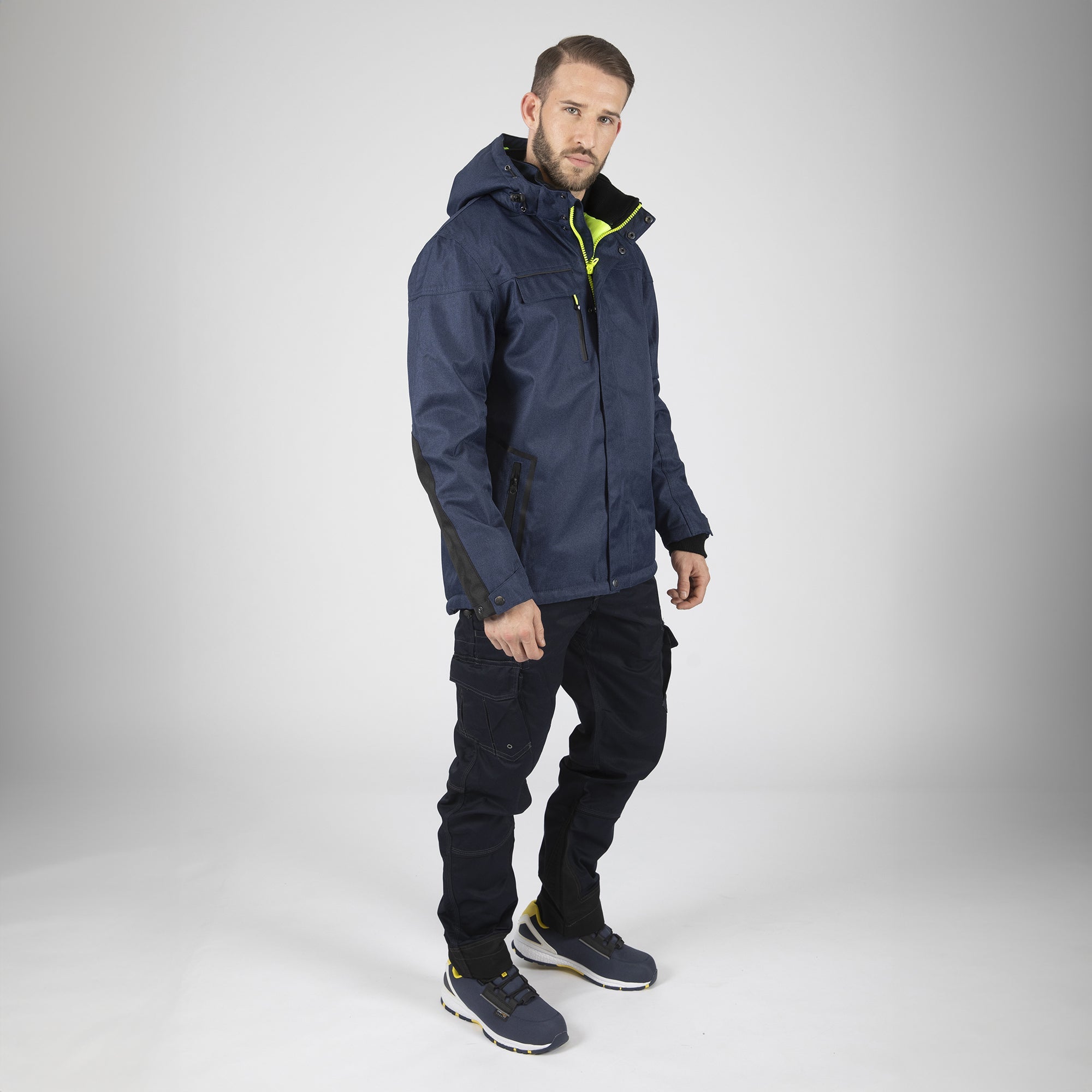 GAROU - PARKA DE TRAVAIL - 1484 Marine XL - 4