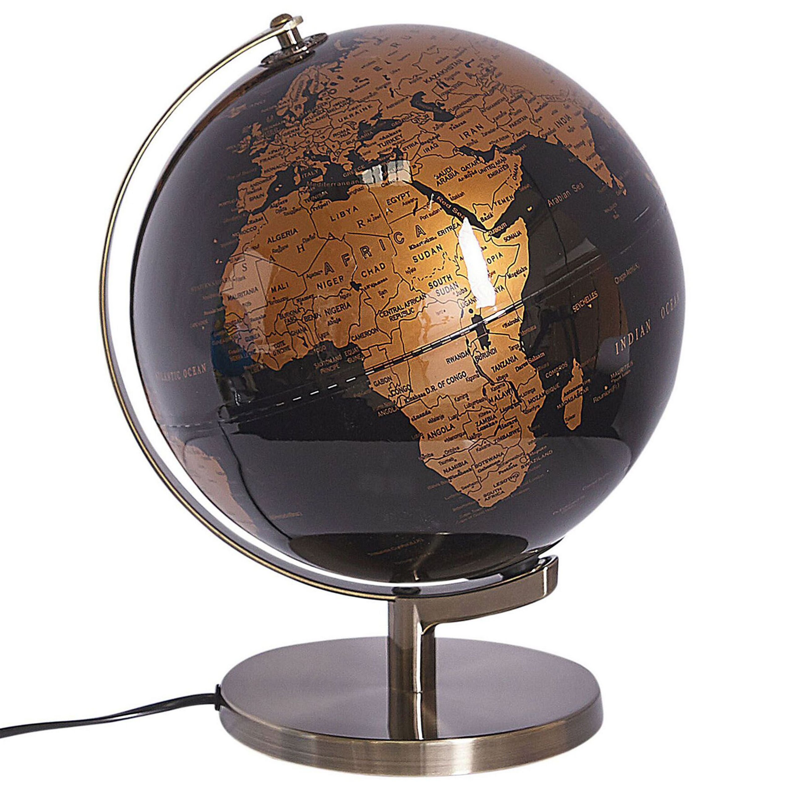 Globe LED MAGELLAN Noir 32 cm | Leroy Merlin