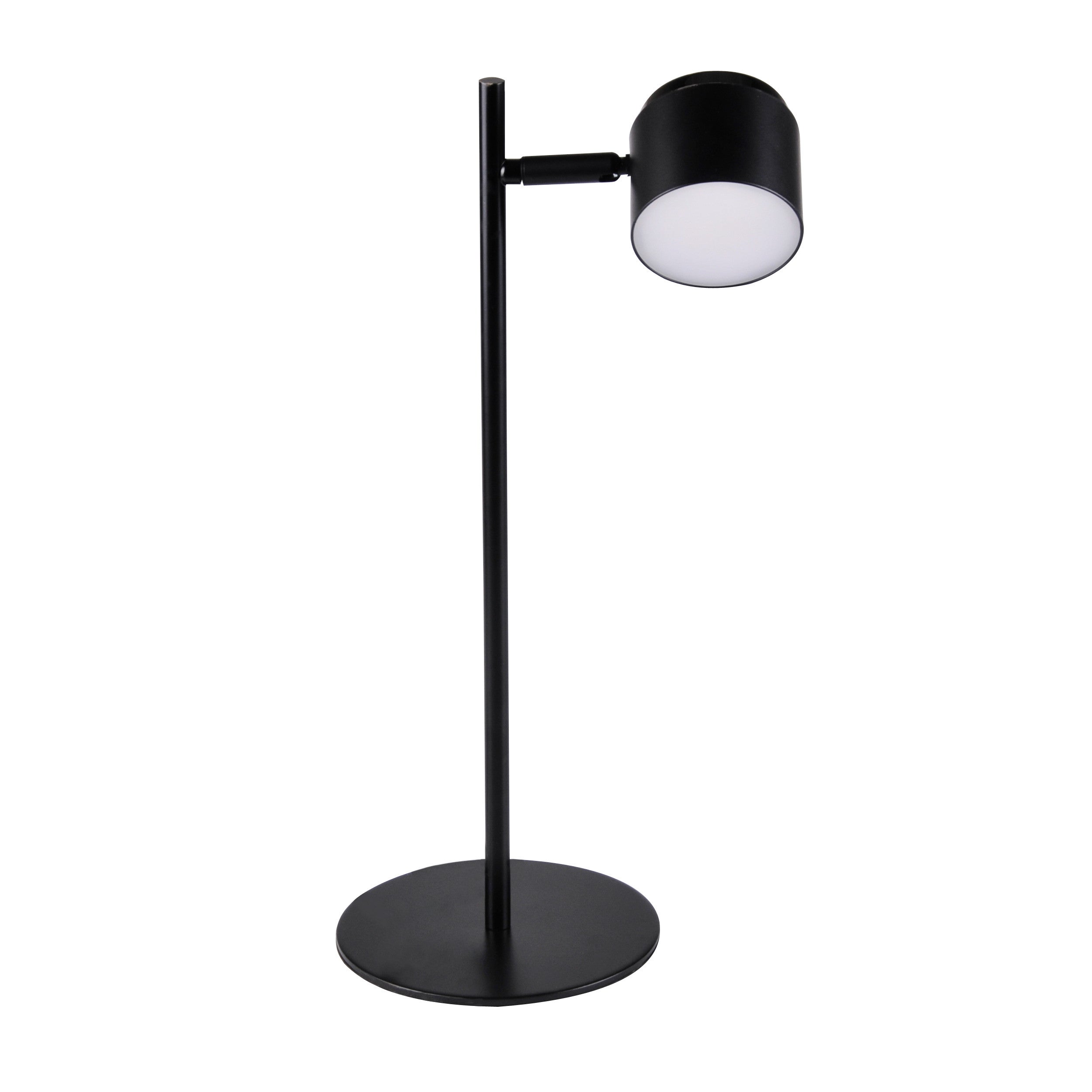 Lampka biurkowa LED czarna 3000K KUBIK 318428 Polux