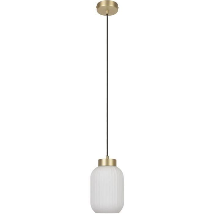 LED 55 watts suspension cristaux de verre éclairage clair plafond spot suspension Globo 67006-5