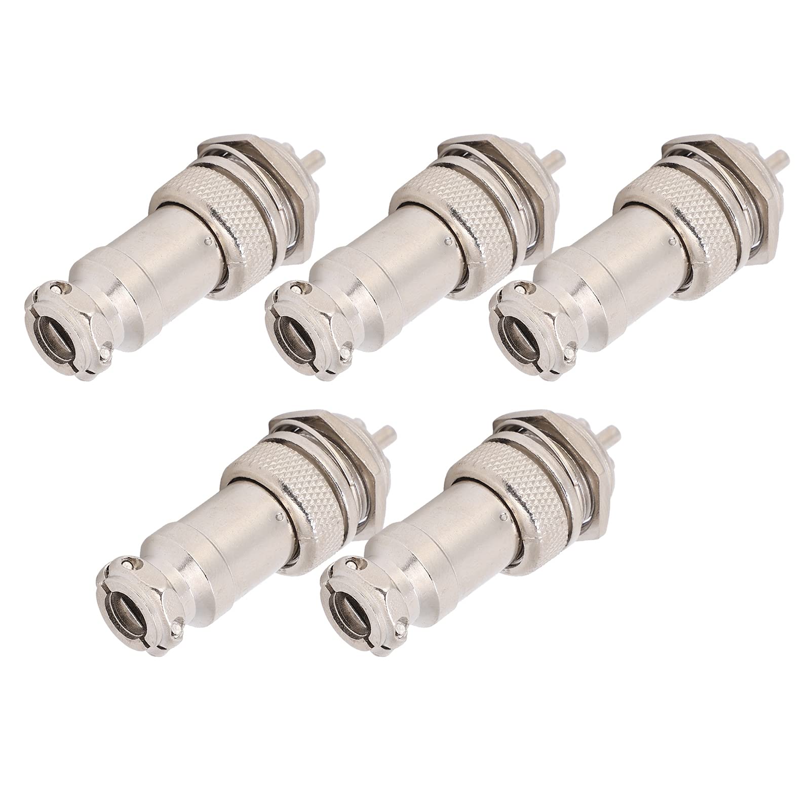 GX12 Luchtvaartstekker Set – 2 T/m 6 Pinnen, Metalen Socket Connector, 12 Mm – 10 Stuks, Ideaal Voor Data, Audio En Automatisering