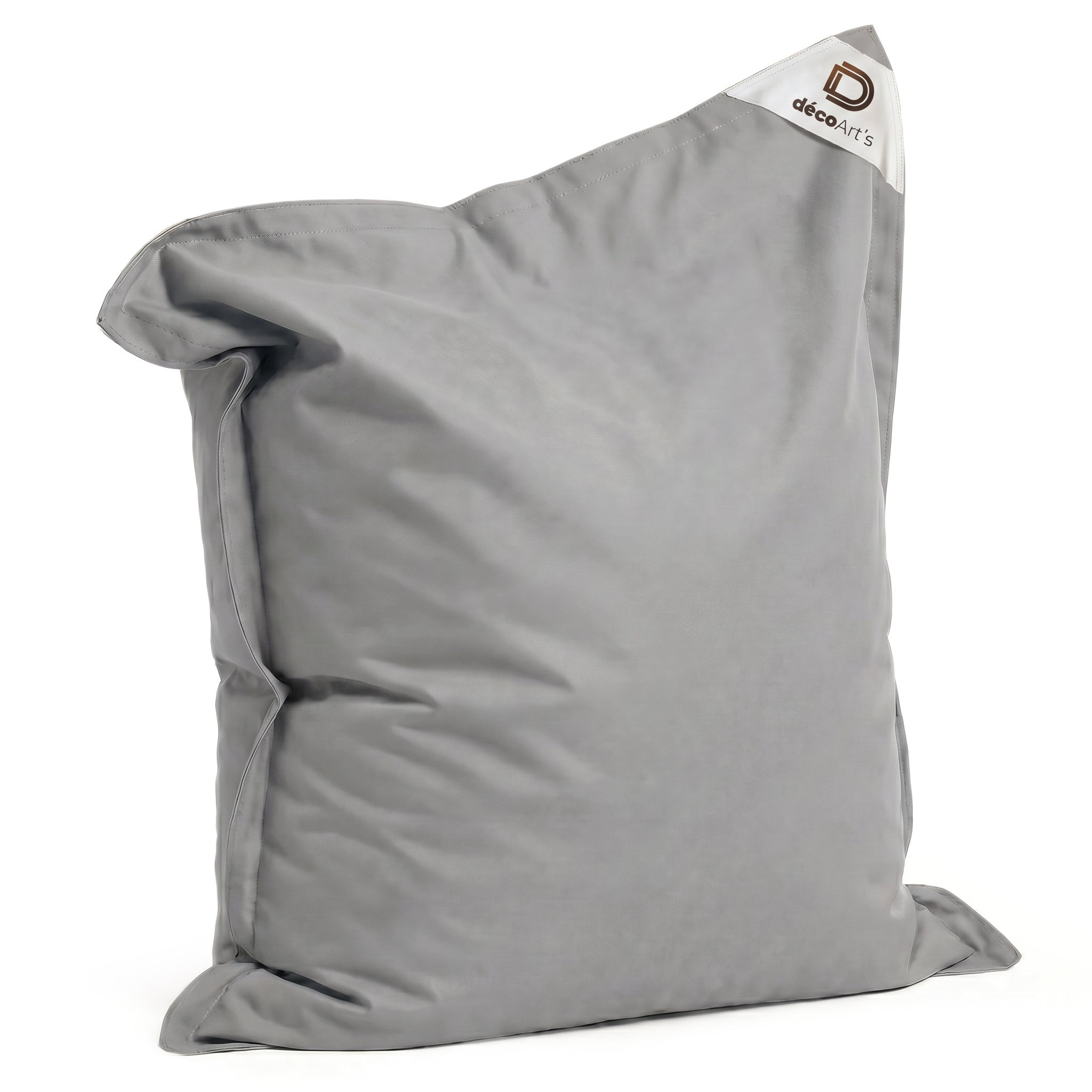 Housse pour Pouf Géant XXL 180x140cm Intérieur et Extérieur - Gris galet - 6
