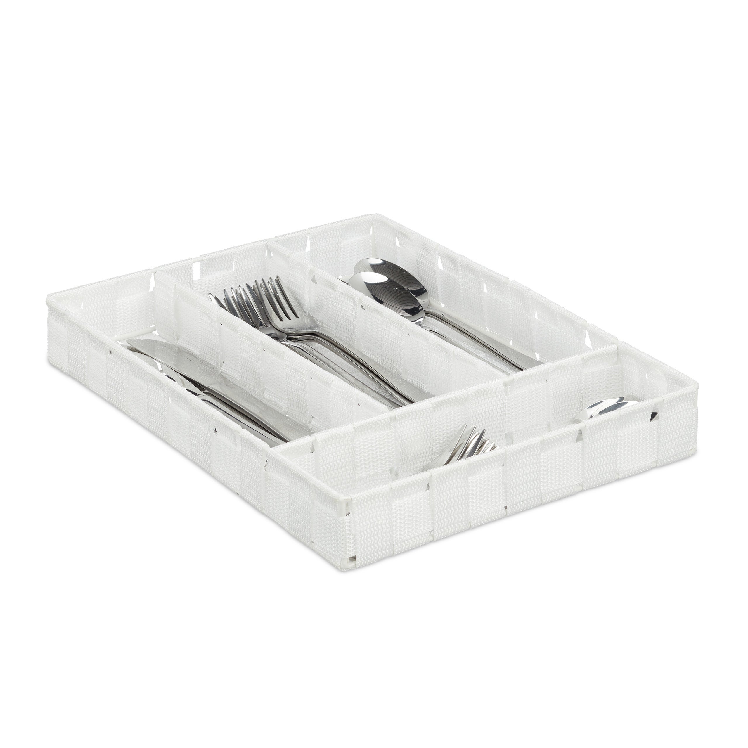 Manualidades Cubertero Casero Relaxdays Cubertero, Compartimentos