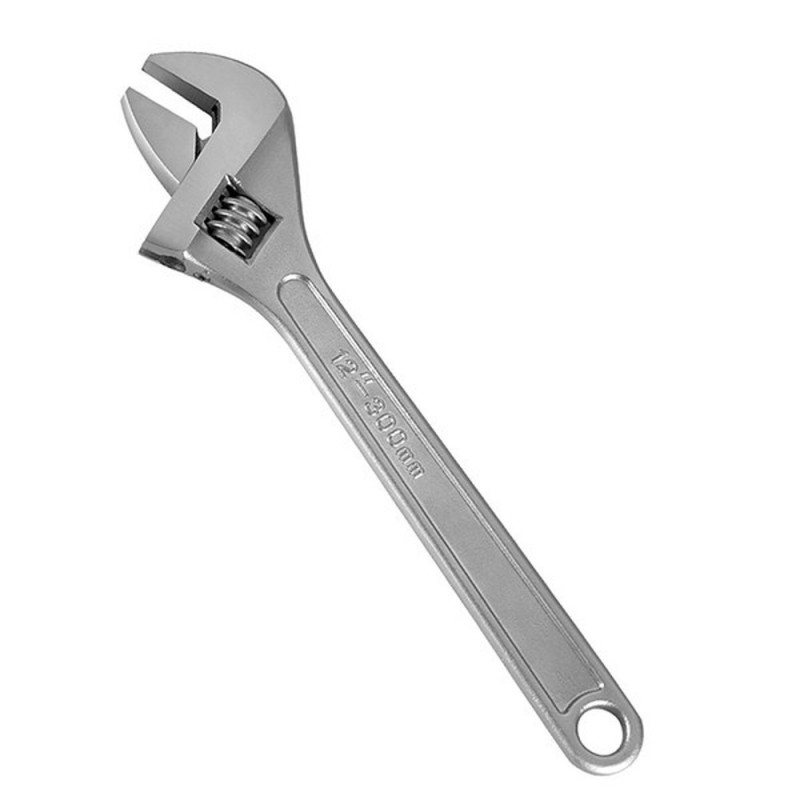 Llave Ajustable De Moleta Central Longitud 200 Mm 8 Pulgadas Ref. Alyco 172251
