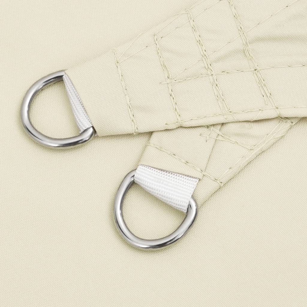 Maison Exclusive - Parasole a Vela Oxford Rettangolare 2,5x4,5 m Crema - 6
