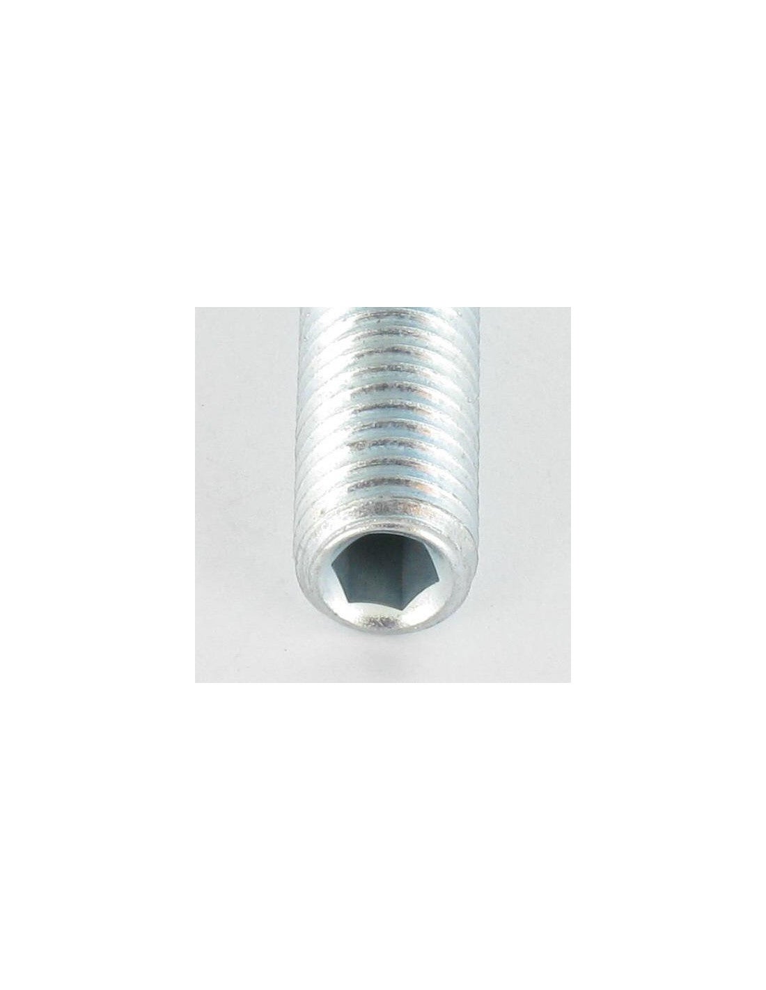 Vis métaux Sans tête six pans creux (sthc) Clé de 2.5 HC2.5 M5X6 Bout cuvette Acier zingué-1 pièce - 4