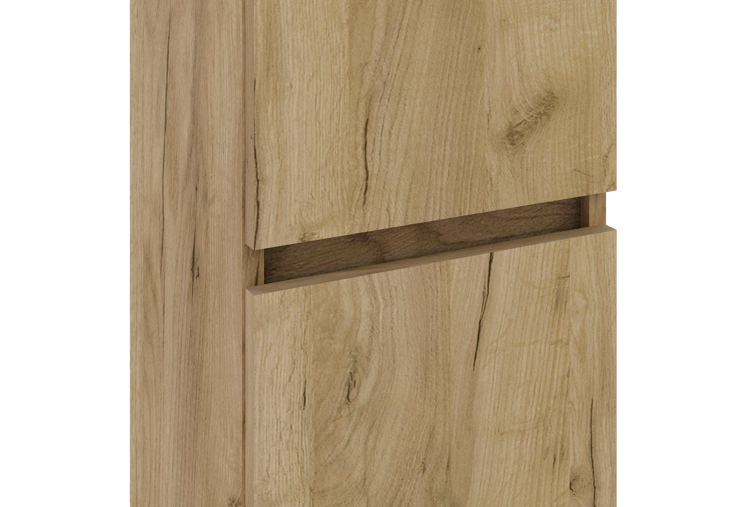 Colonne de salle de bain CIMS 2 portes 140x30x27 cm chêne T-BATH - 8