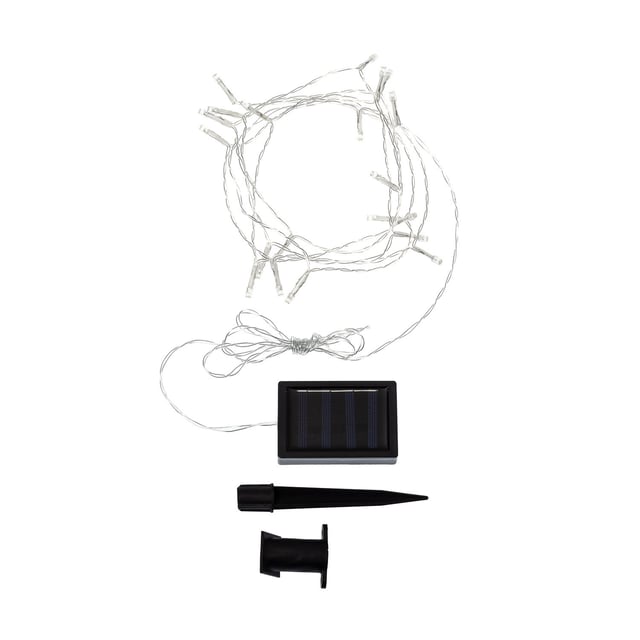 Ledkia Guirnalda Solar Exterior LED Lilac 2m 3000K Blanco Cálido
