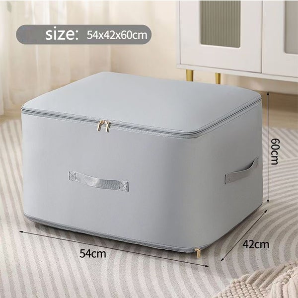 DIMJ Sac De Compression - Housse De Rangement Vetement Couette Avec Poignées Renforcées, Organisateur D'auto-Compression Pour Couettes, Vêtements, Oreillers, Linge De Lit, Écharpes, Lot De 6 (Beige