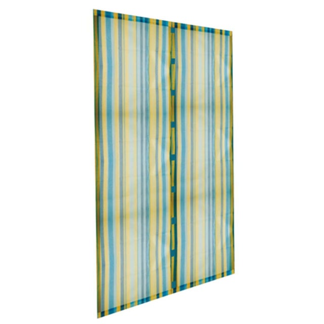 Zanzariera Magnetica a 2 Pannelli Riducibile per Porta Finestra 140 x 250 Blu