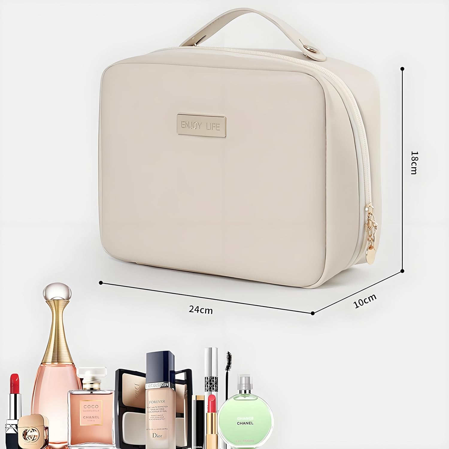 impression sacs de maquillage avec motif multicolo... - Grandado