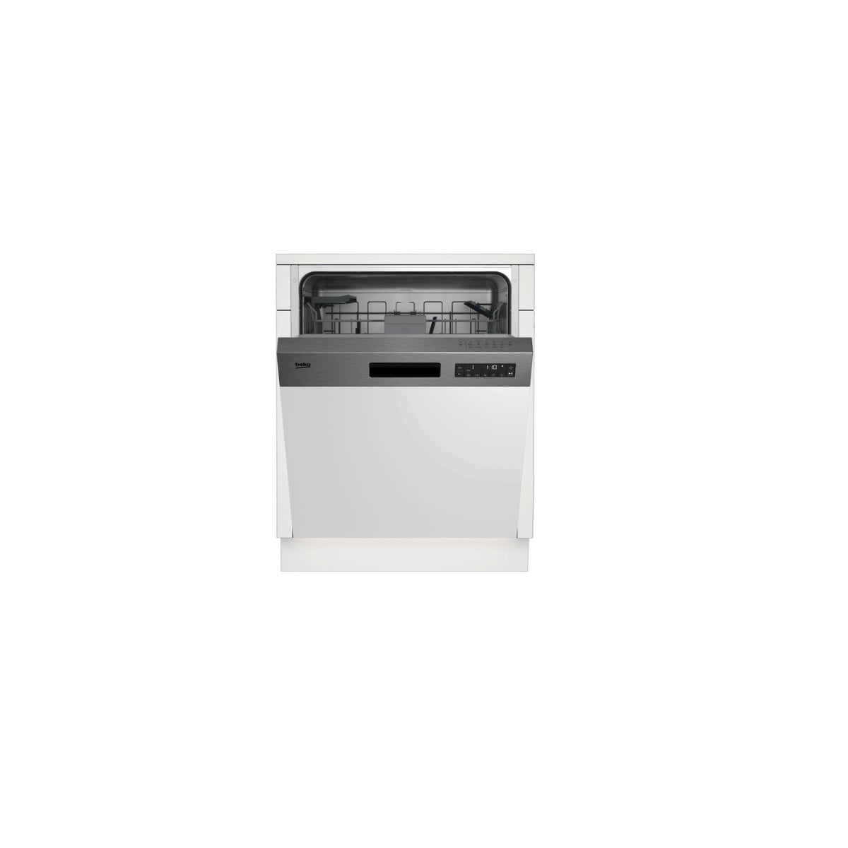 Beko b300 BDSN26430X lave-vaisselle Semi-intégré 14 couverts D - 5