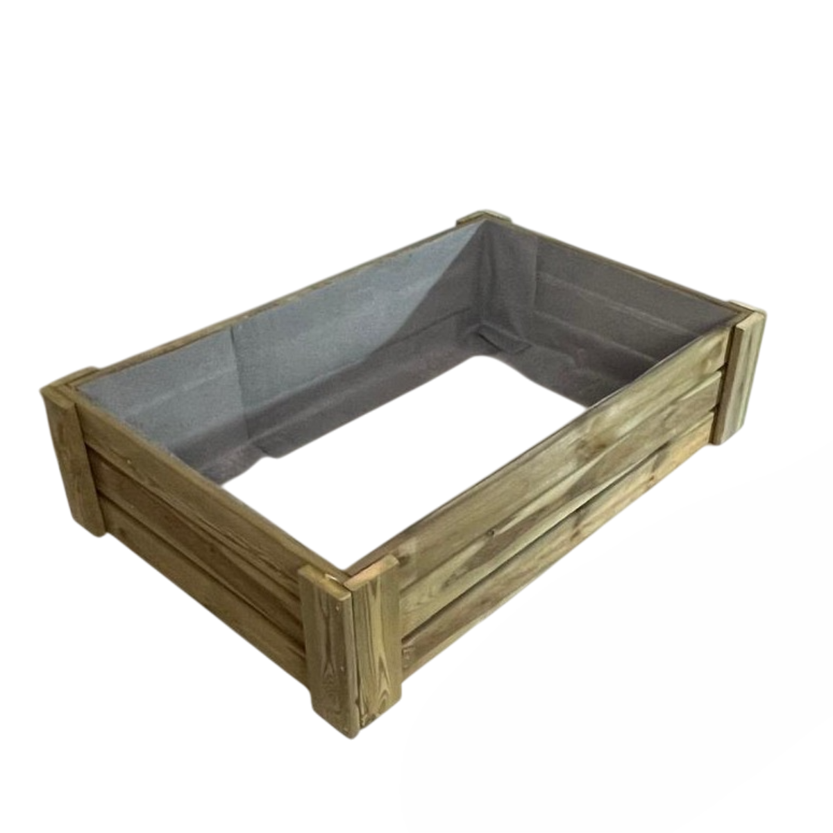 Coffre de Culture SOLANA Hauteur de 30 cm. Sans Base. VidaHuerto 120x80x30 cm - 2