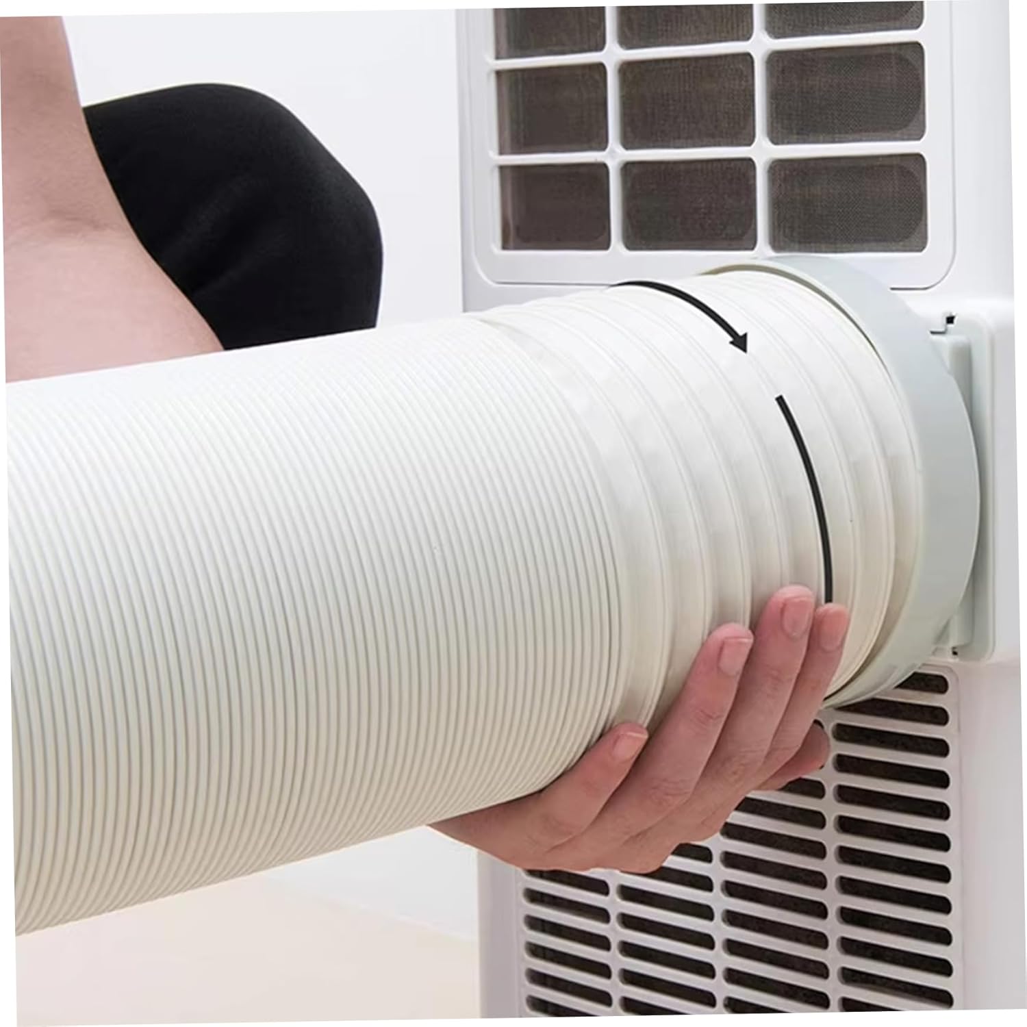 Rallonge universelle pour tuyau de climatiseur, connecteur de 130 mm à 150 mm, adaptateur d'échappement pour climatiseur portable - 2