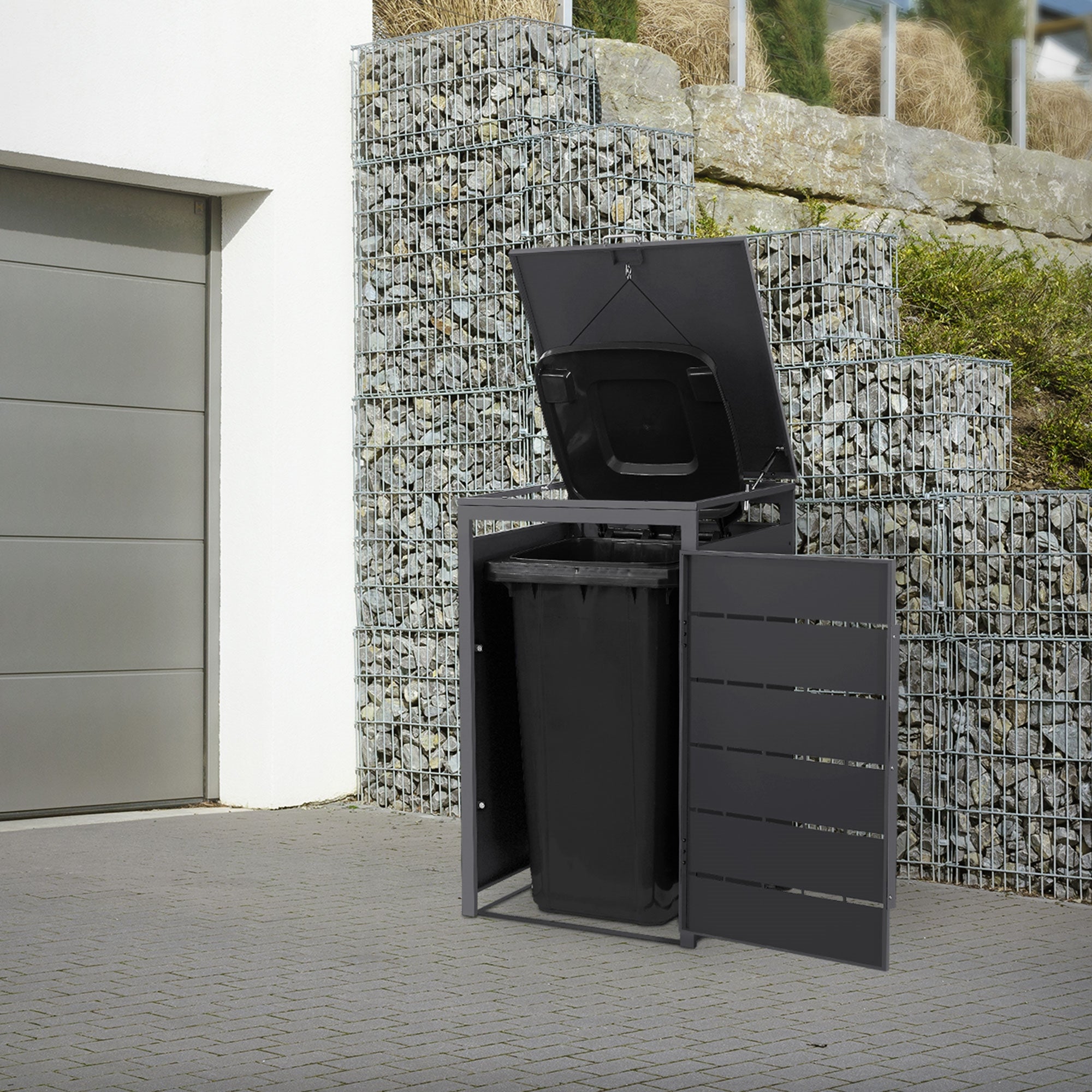 Cestino In Metallo Street Negozio Online - Foto 7