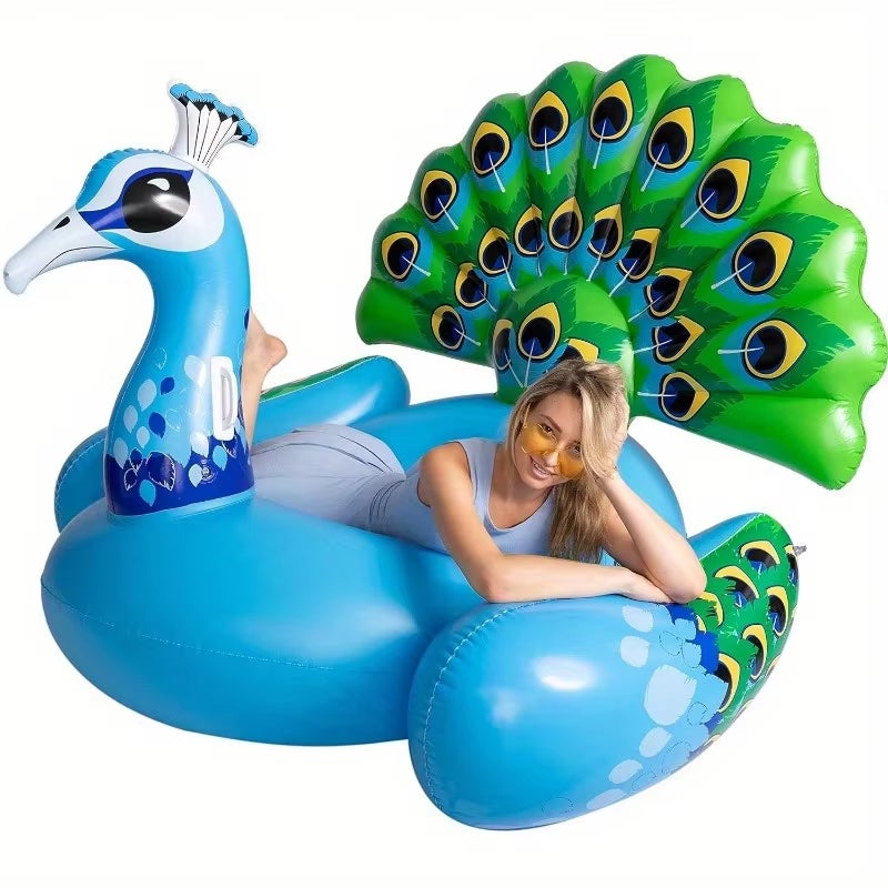 Lot De 2 Nouilles De Piscine Gonflables Pour Adultes, Motifs Monstera Et Flamant Rose, 140x16 Cm, Idéales Pour L'été Et Les Fêtes Au Bord De L'eau
