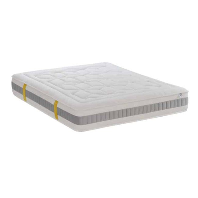 TEENO Matelas à Ressorts 140x190, 22 cm d'épaisseur, Mousse à mémoire de Forme, 7 Zones de TEENO Matelas à Ressorts 140x190, 22 cm d'épaisseur, Mousse à mémoire de Forme, 7 Zones de