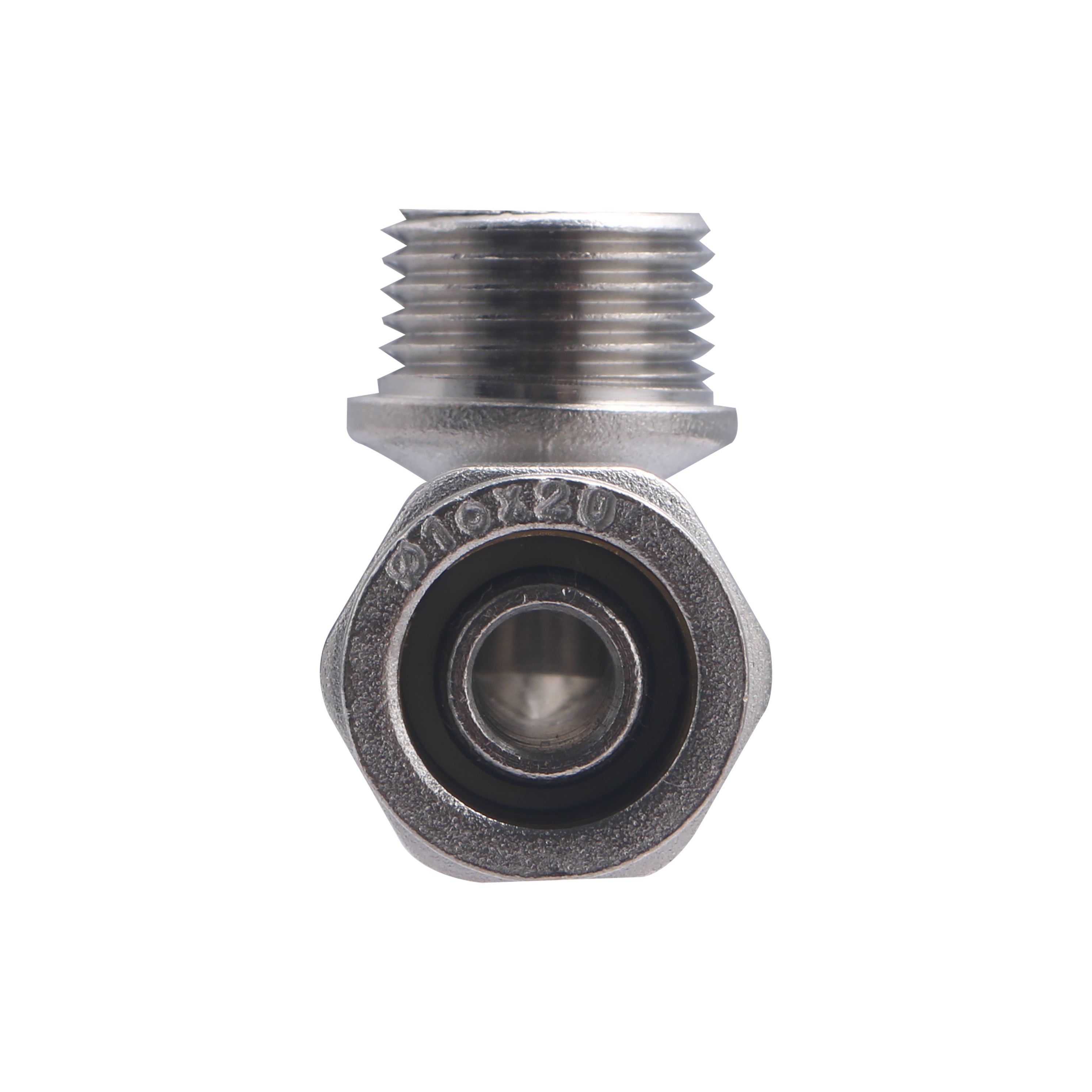 Raccord Multicouche à Compression (à Visser) Coude Ø16 - Mâle 15x21 NOYON & THIEBAULT - 4