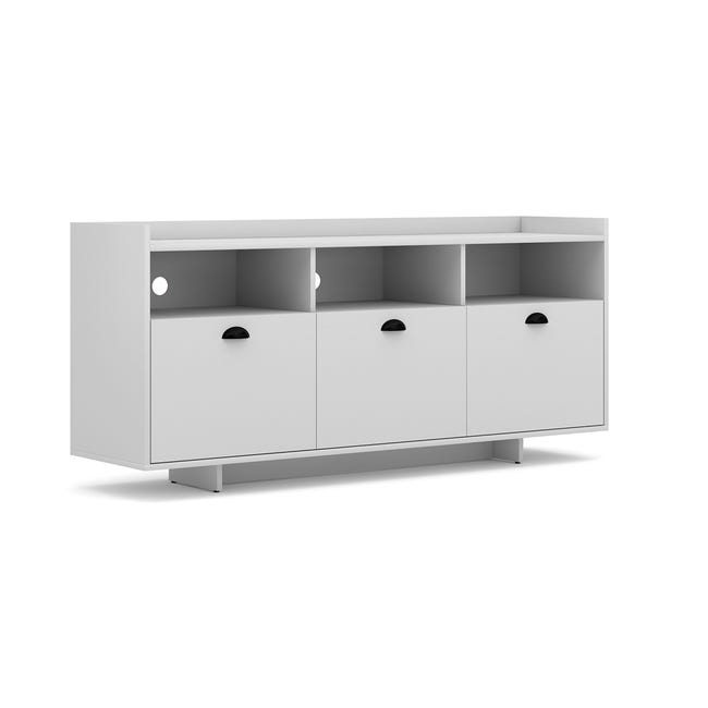 Buffet bas 3 portes cannage naturel pieds métal PALMA | Buffets Buffet bas 3 portes cannage naturel pieds métal PALMA | Buffets