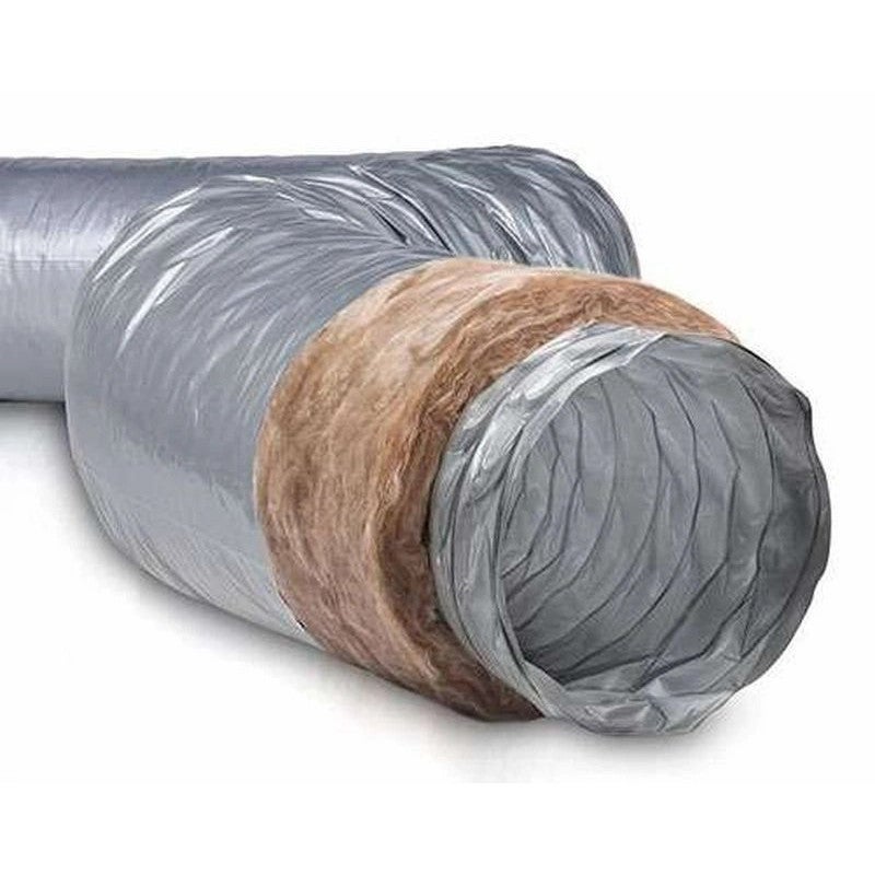 Gaine flexible PVC isolé laine ép.25 mm ECOSOFT 10 mètres - Diamètre ...