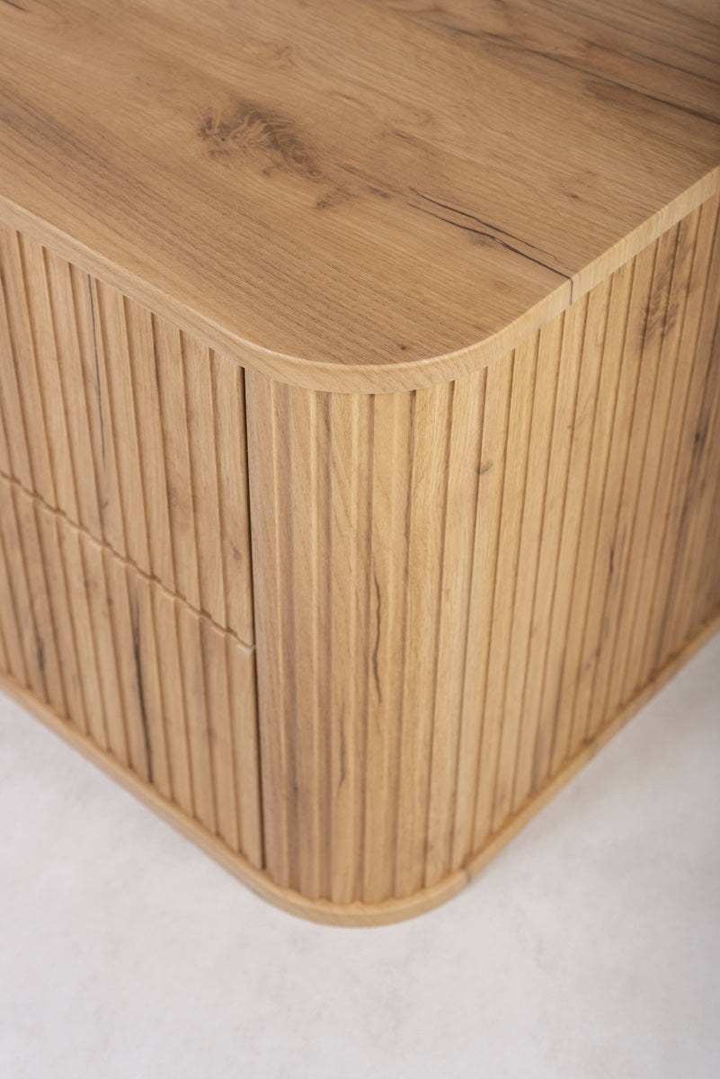 Meuble sous vasque à suspendre GLAMOUR CHÊNE CRAFT D'OR 100 cm - 6