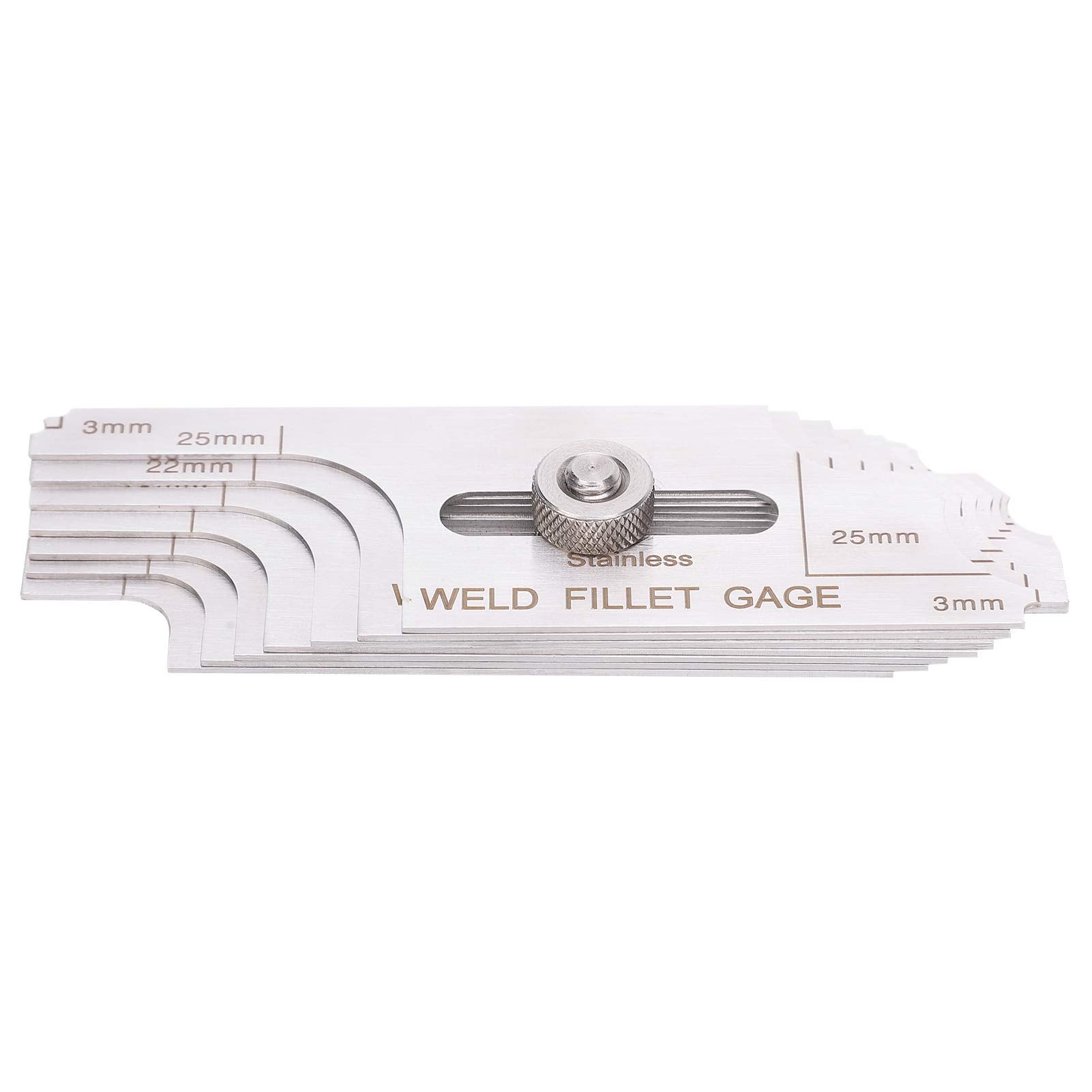 7 Pz Saldare Filetto Gauge Set Gamba Lunghezza &amp; Italia