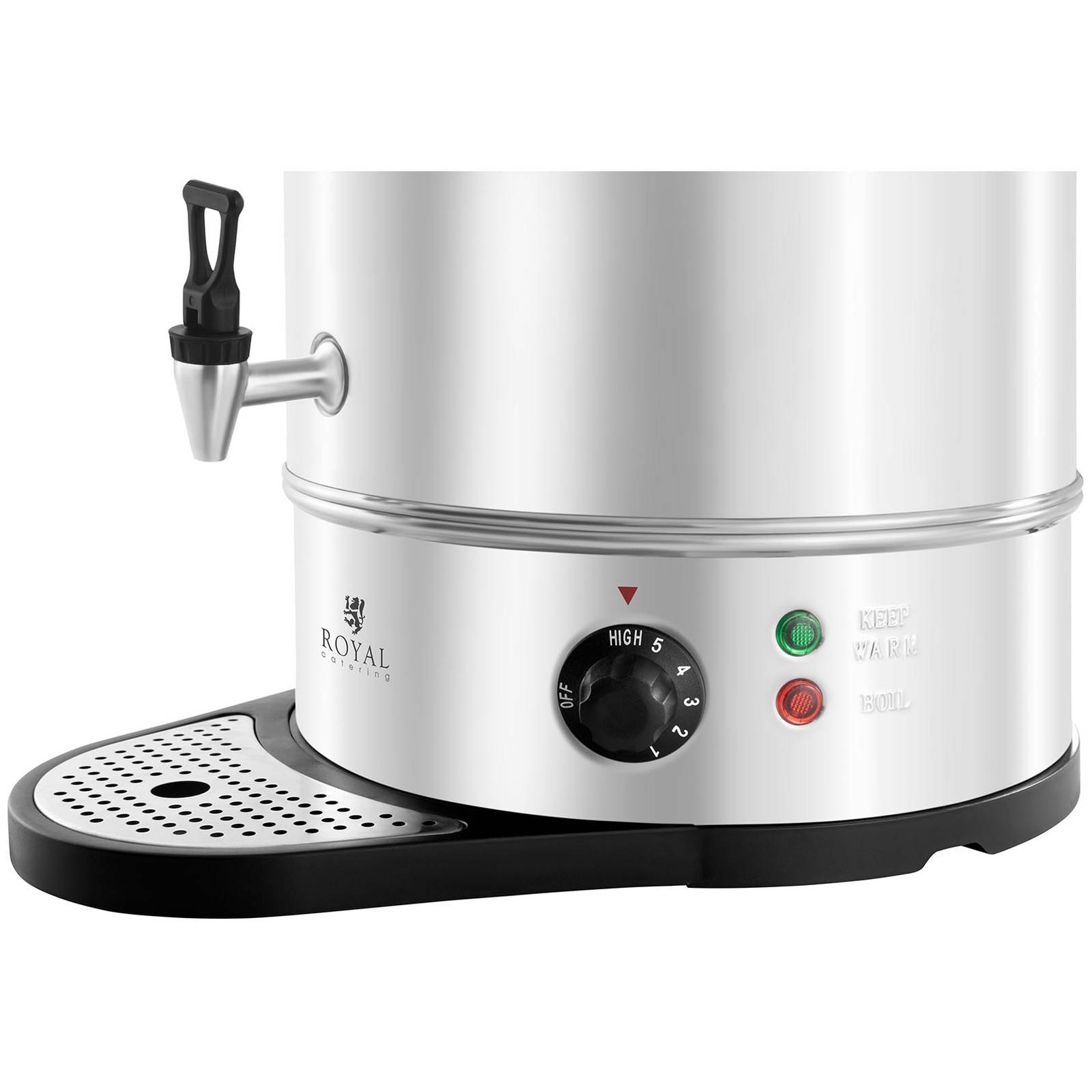 Agua Caliente Hervidor Electrico 20 Litros Acero Inoxidable