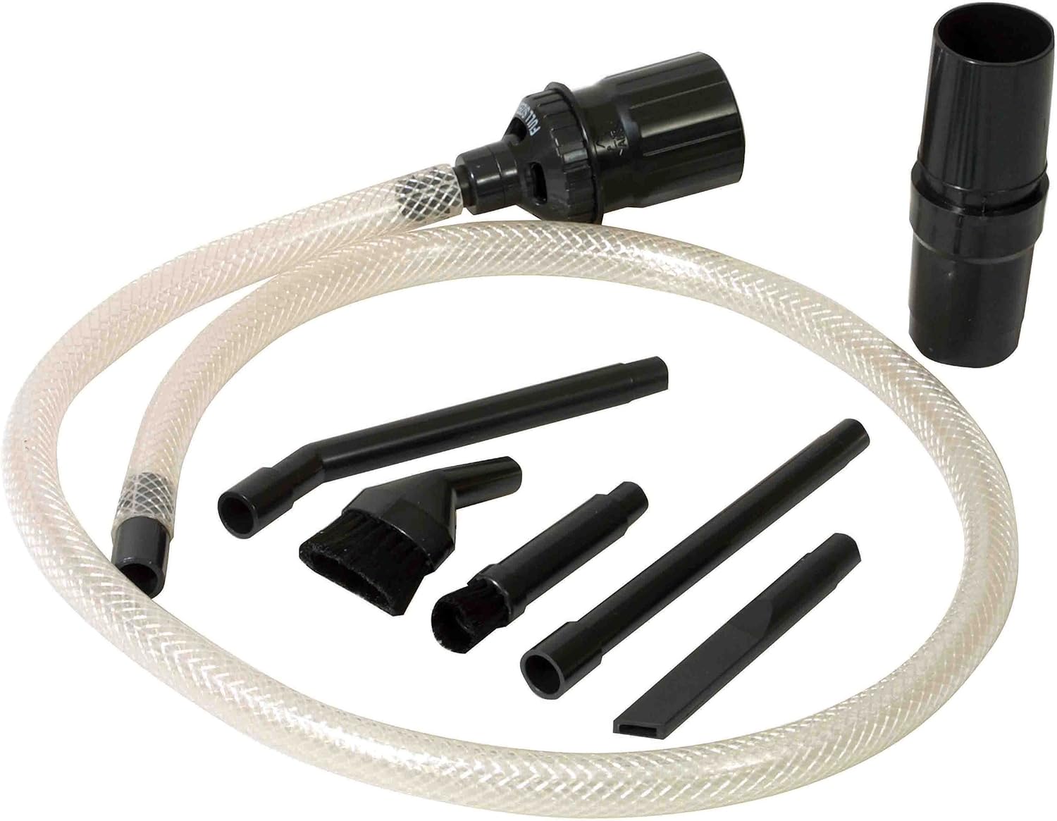 Kit De 3 Accessoires Pour Aspirateur : Brosse à Tapisserie, Suceur Plat Et Brosse Ronde - Compatible Tuyau 35 Mm - Pour Canapés, Rideaux, Coins étroits