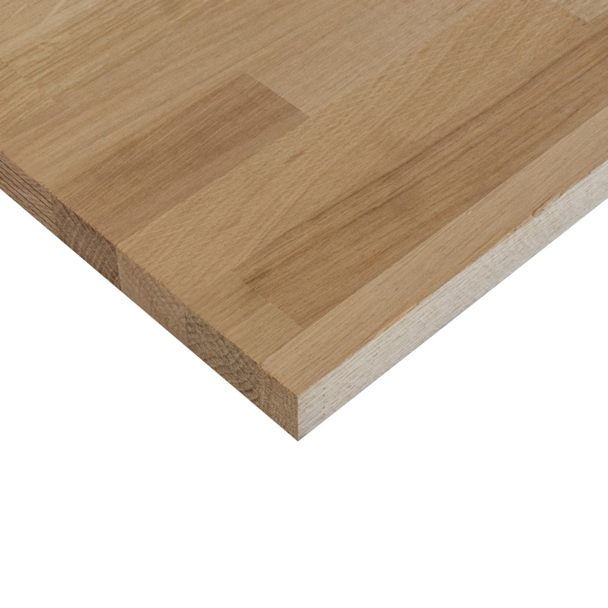 Etagère épaisse chêne bois massif L.80 X l.30 cm, Ep.26 mm - 5