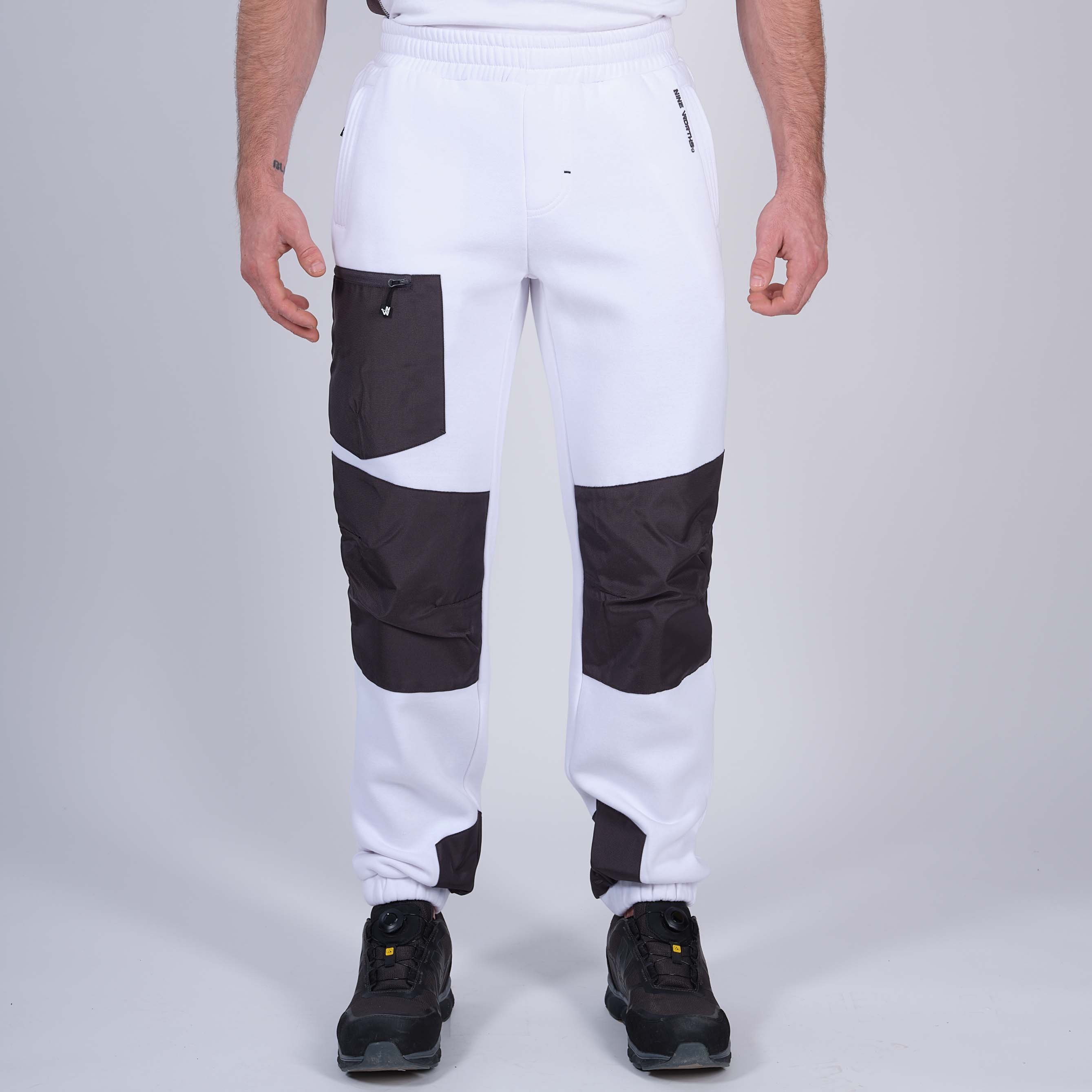 AMY - JOGGING DE TRAVAIL - 1107 Blanc , Gris M - 2