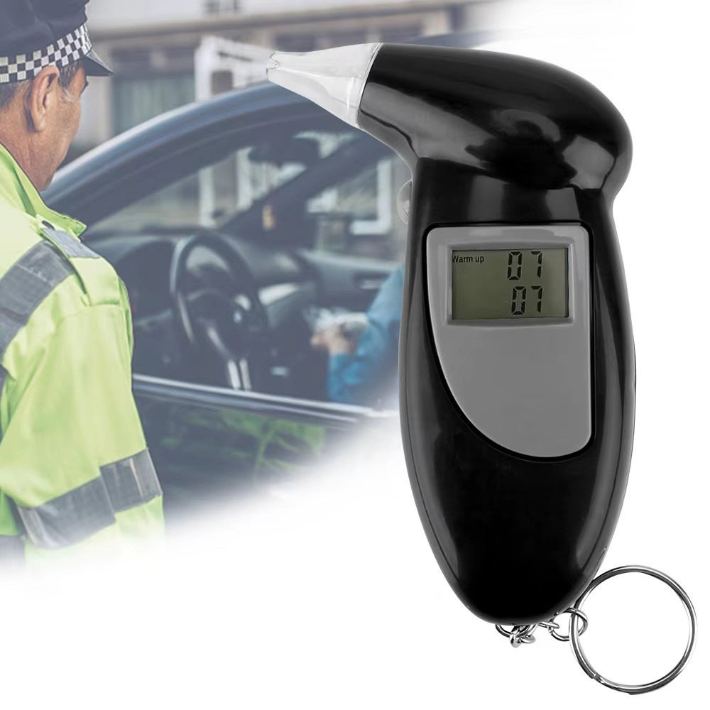 Éthylotest électronique Haute Précision – Alcootest Portable Avec écran LCD Et Alarme 3 Couleurs (0.00–1.9 G/l)