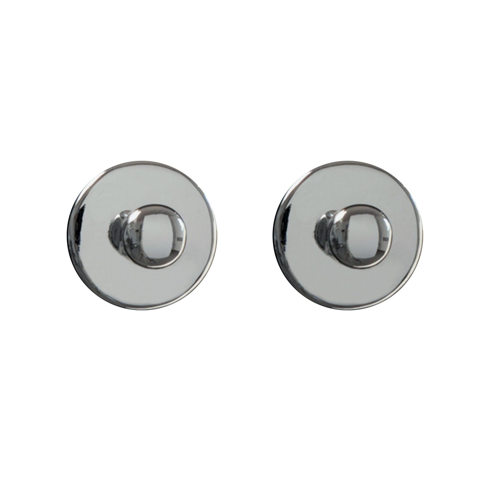 2 ganci da parete argento DOT ABS cromati Spirella | Leroy Merlin
