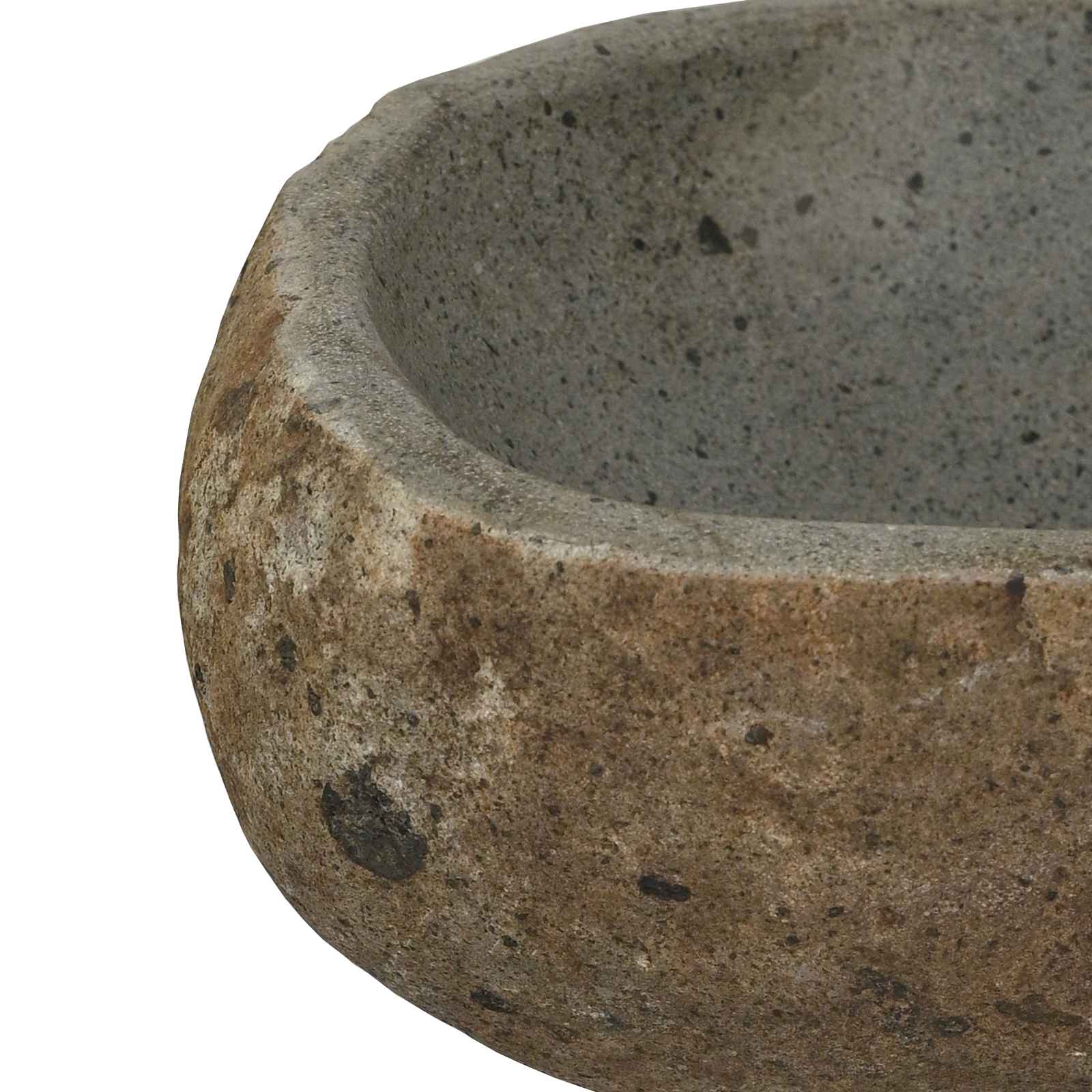 Umywalka Jasnoszary (30-37) x (25-30) x 12 cm Kamień rzeczny - 7