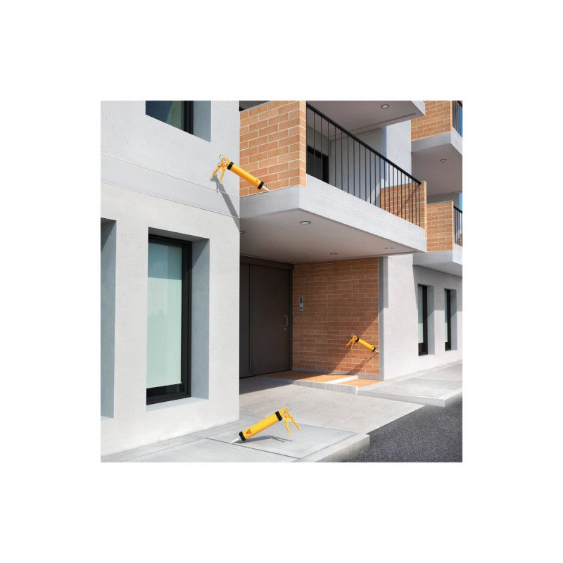 Mastic polyuréthane 2 en 1 SIKA Sikaseal-183 Façade & Sol - Gris - 300ml - 3