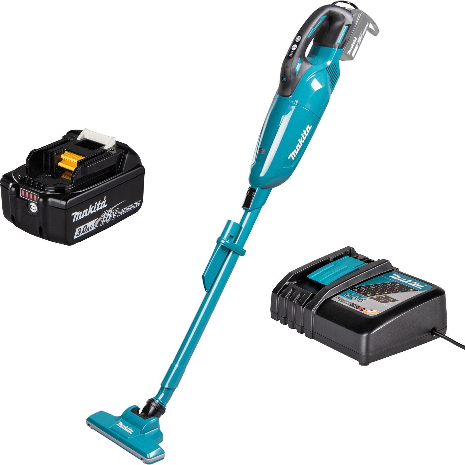 Makita DCL284FRF Aspirateur sans fil 18V 1x 3,0 Ah batterie c