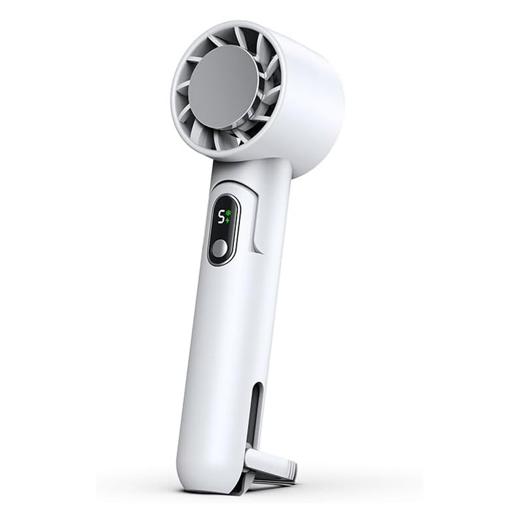 Ventilateur Colonne Oscillant MAXXHOME FT-125 50W 3 Vitesses H25cm Blanc