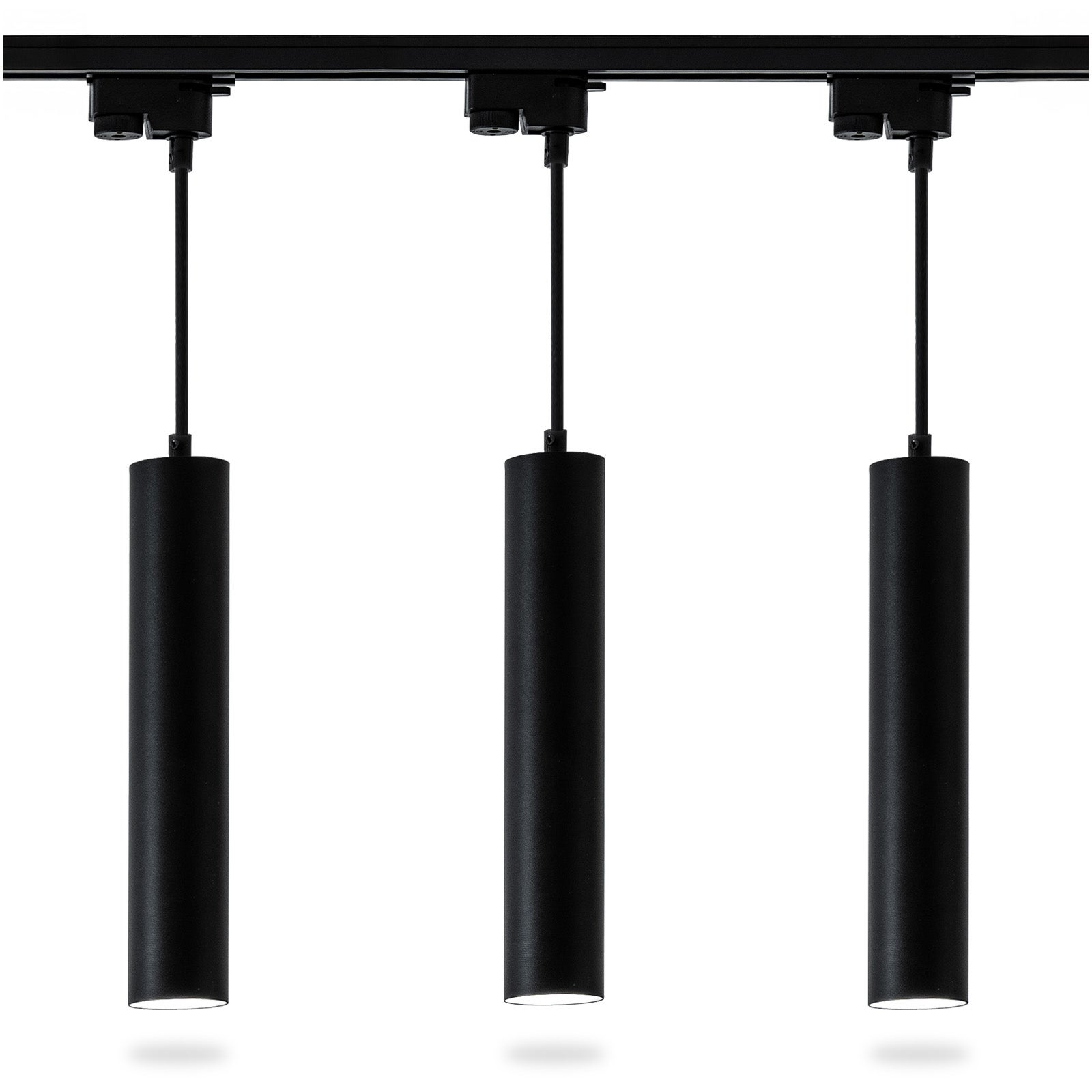 Zestaw Szyna Lumiled Oświetleniowa Szynoprzewód 1m + 3x Reflektor Szynowy Soplo GU10 Czarny