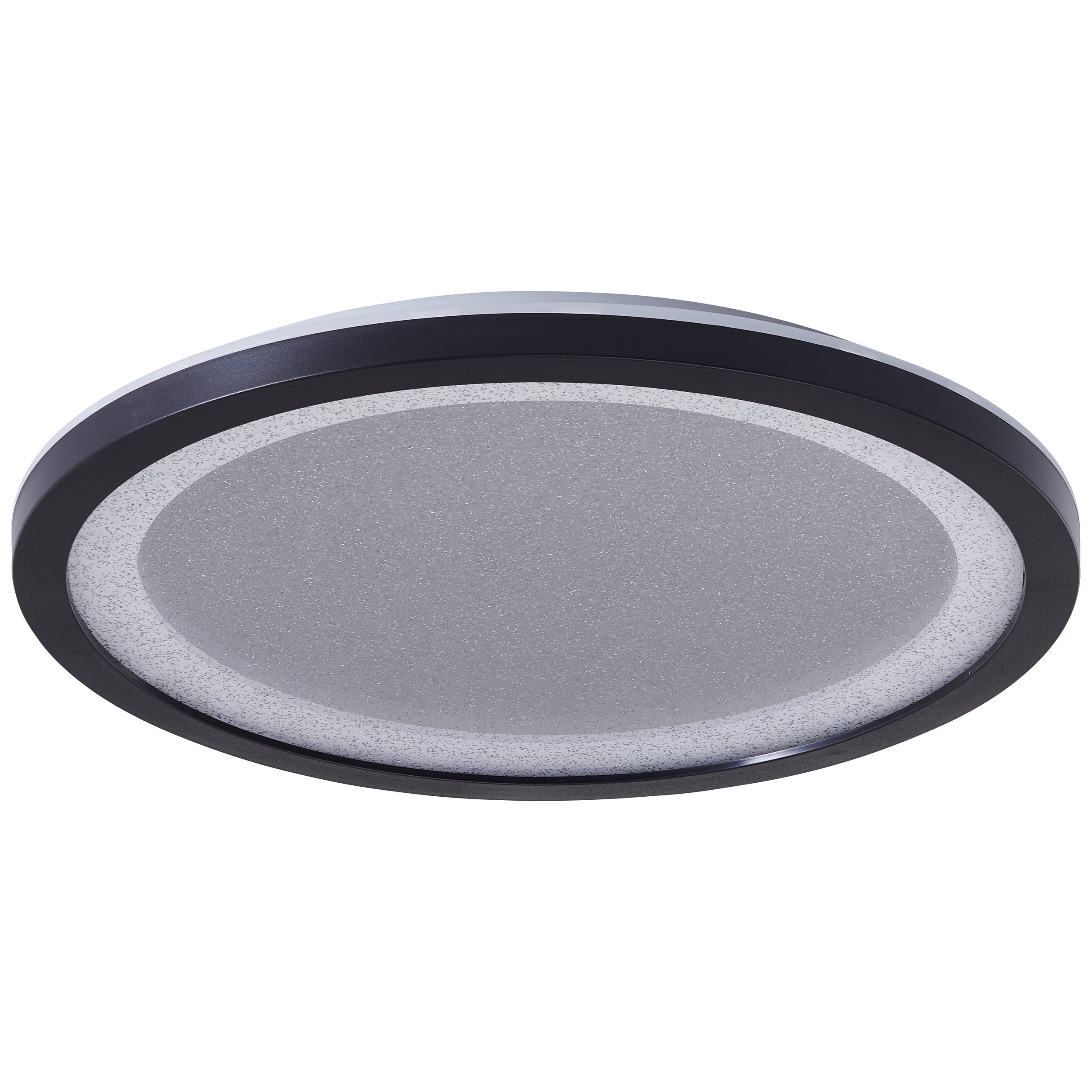Brilliant Mosako LED lampa sufitowa panel 25cm czarny/biały aluminium/czarny metal 16W zintegrowana dioda LED - 2