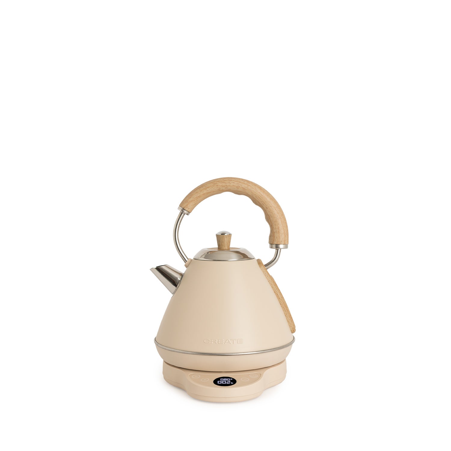 Create , Kettle Retro Pro, Hervidor Eléctrico De 1 L Con Control De Temperatura , Leroy Merlin