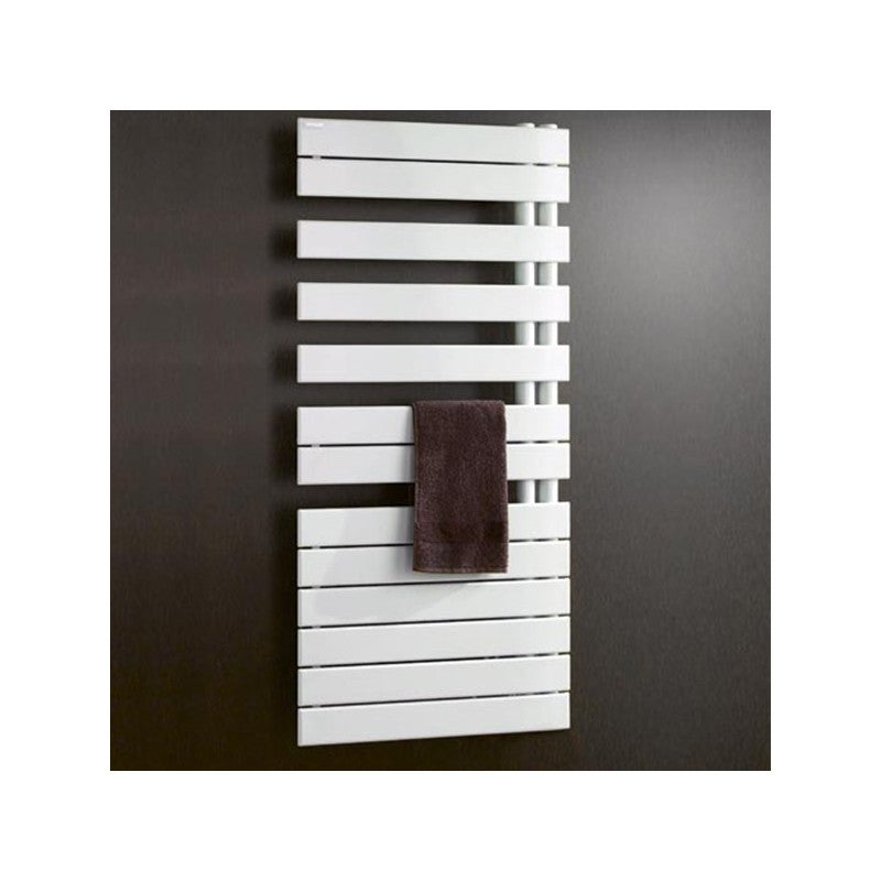 Sèche-serviettes eau chaude en acier Flomasta argent 415W